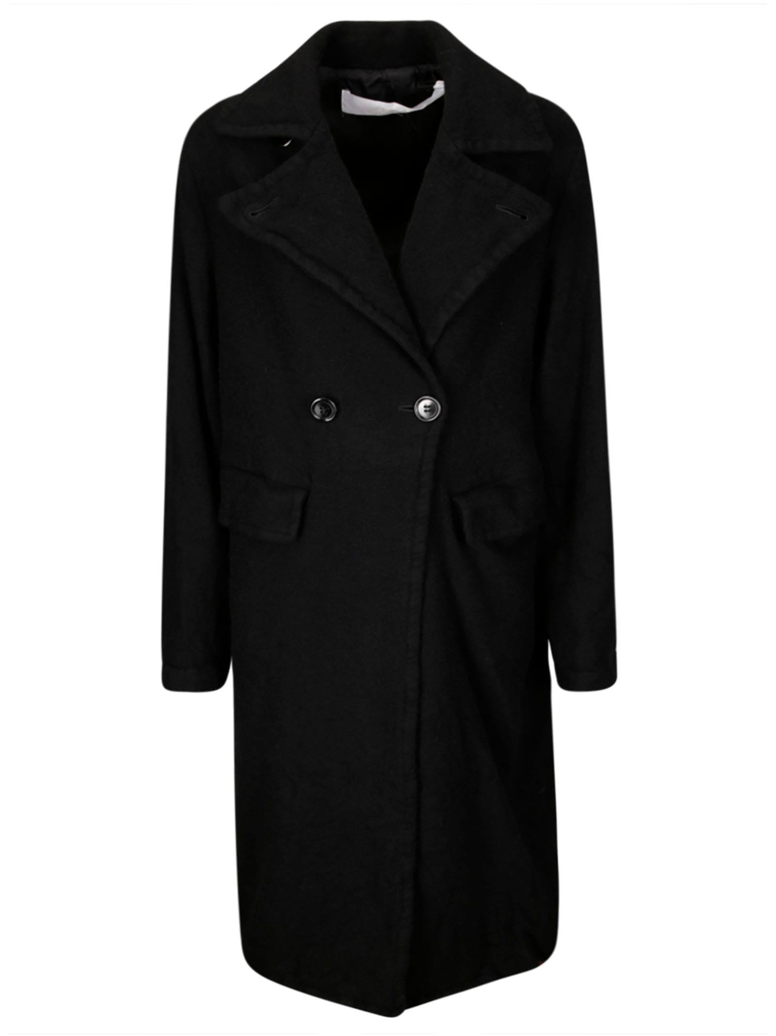 Shop Comme Des Garçons Ladies Coat In Black