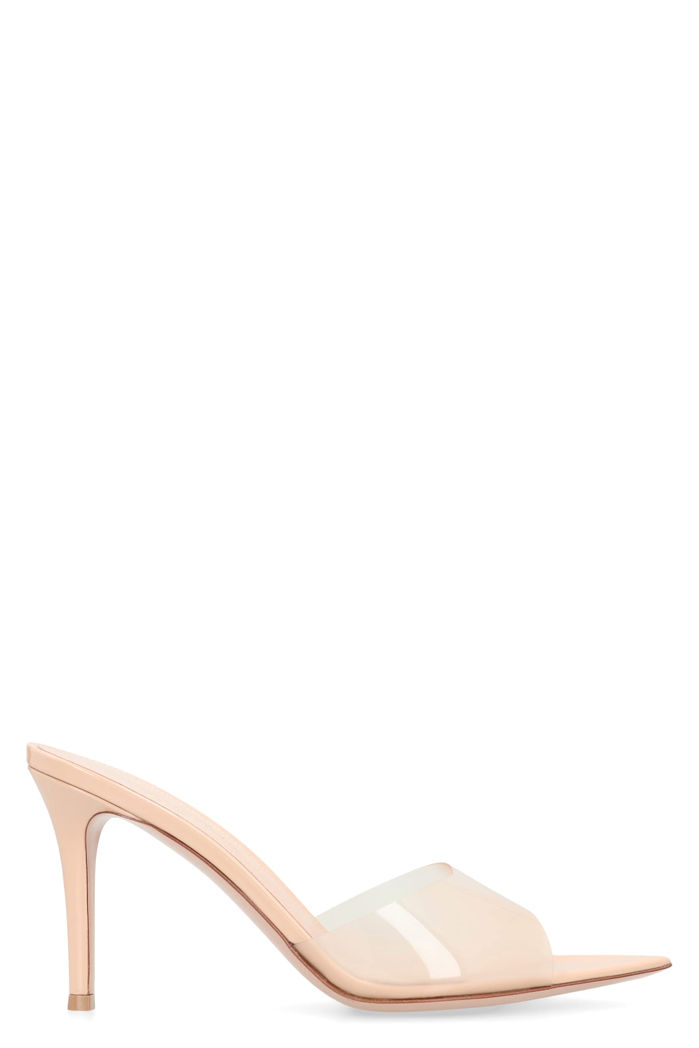 Gianvito Rossi Pointe Mule Elle In Pink