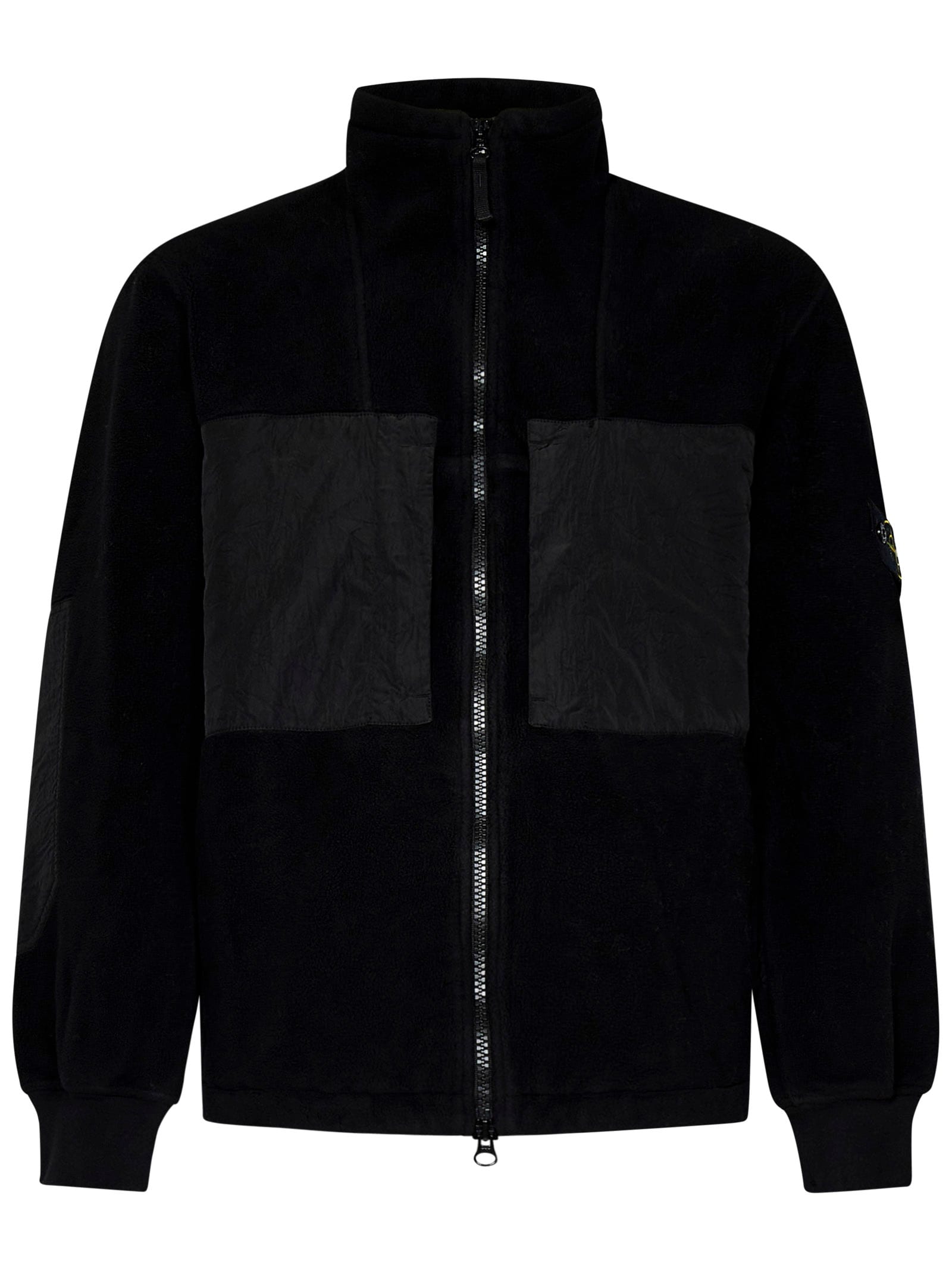 Shop Stone Island Jacket In Black