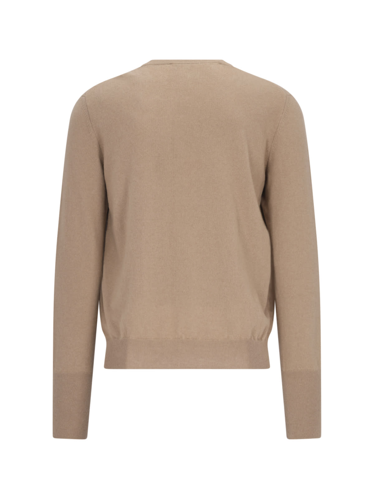 Shop Ballantyne V-neck Sweater In Brown