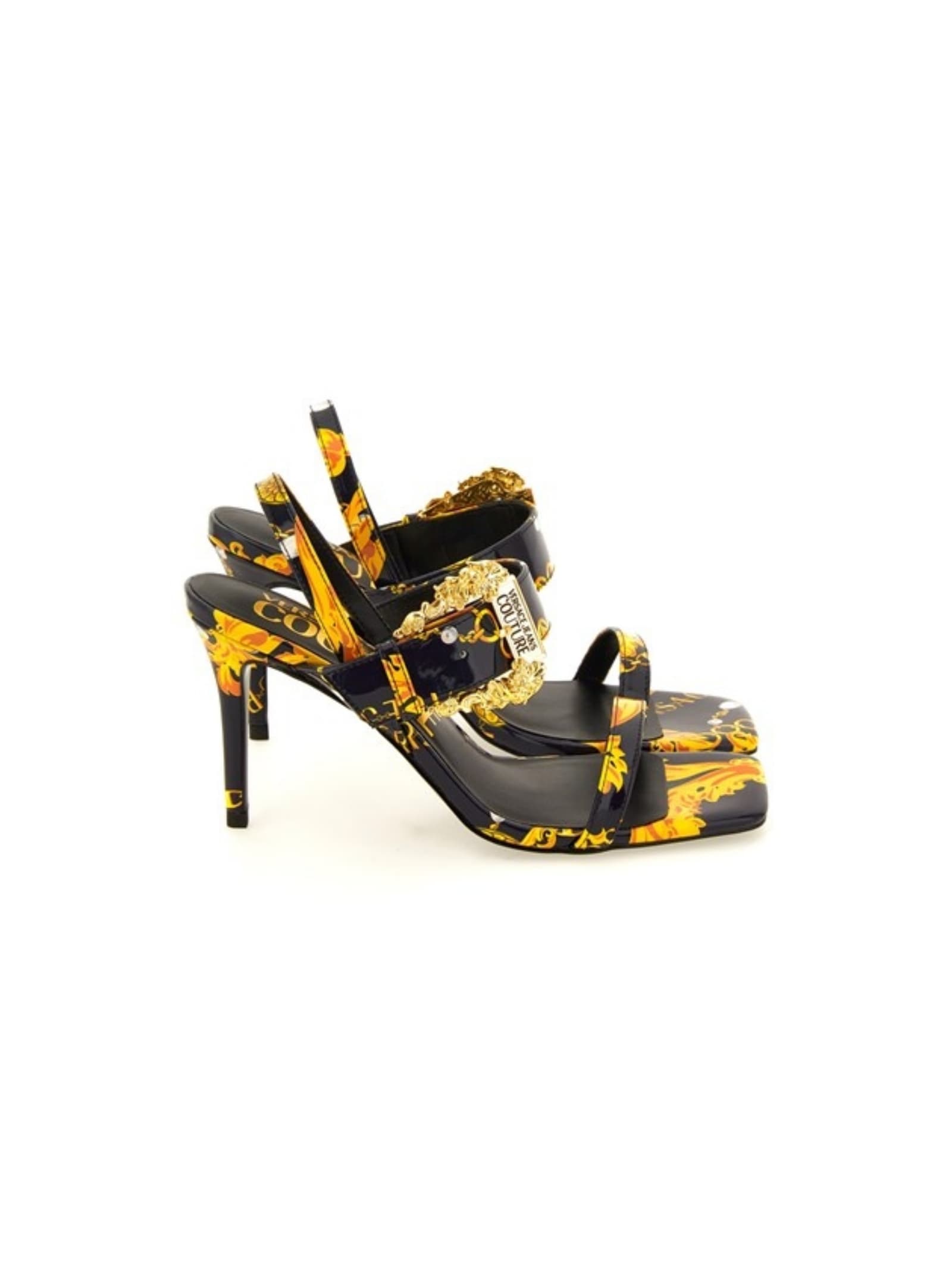 VERSACE JEANS COUTURE VERSACE JEANS COUTURE SANDALS WITH HEEL 