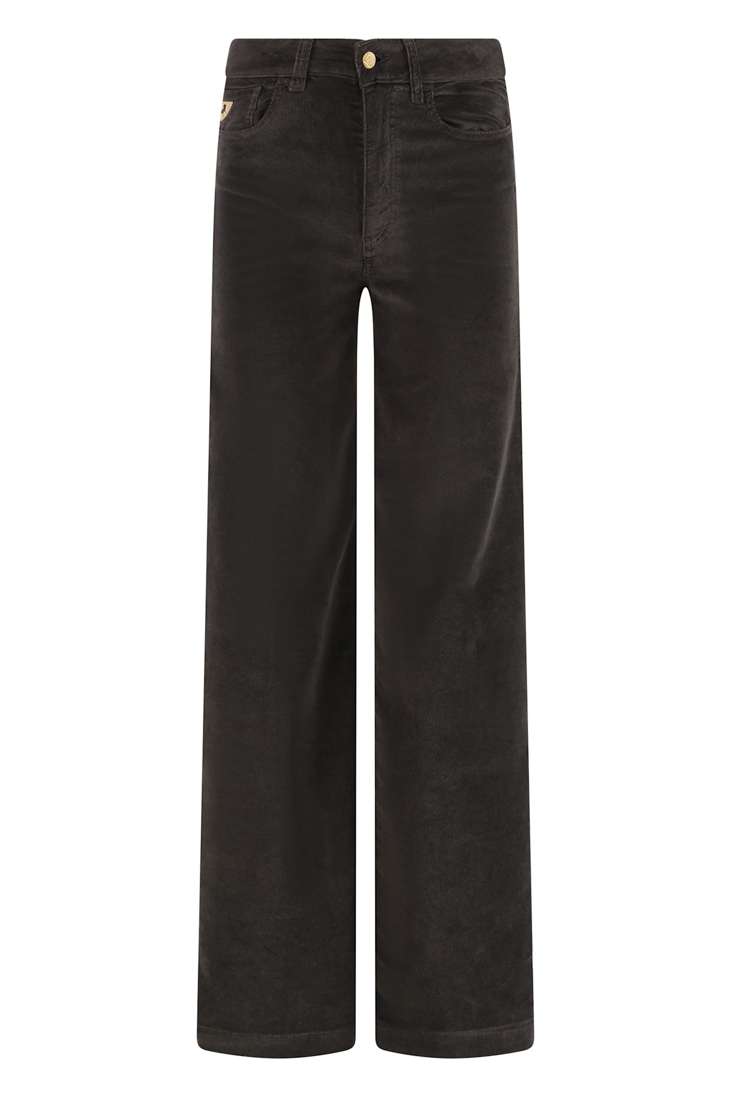 Lois Mistral Corduroy Trousers In Black