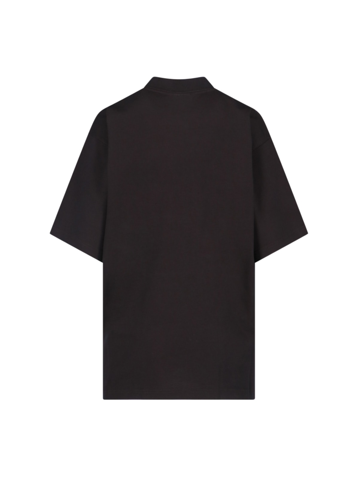 Shop Balenciaga Beverly Hills Vintage Jersey T-shirt In Washed Black