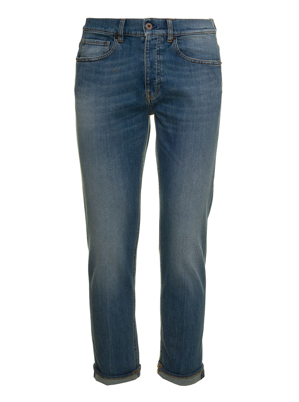Pence 1979 Mans Five Pocket Blue Denim Jeans