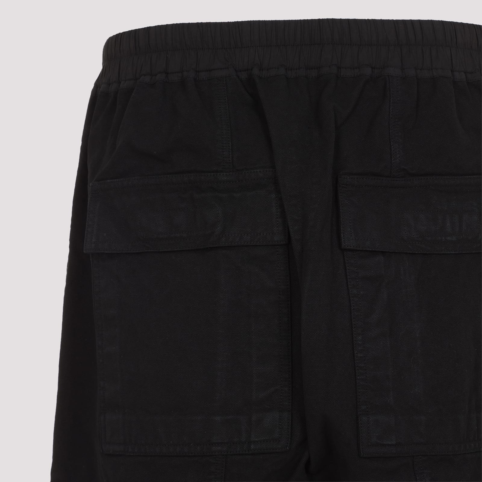 Shop Rick Owens Drkshdw Drawstring Pods Shorts In Black