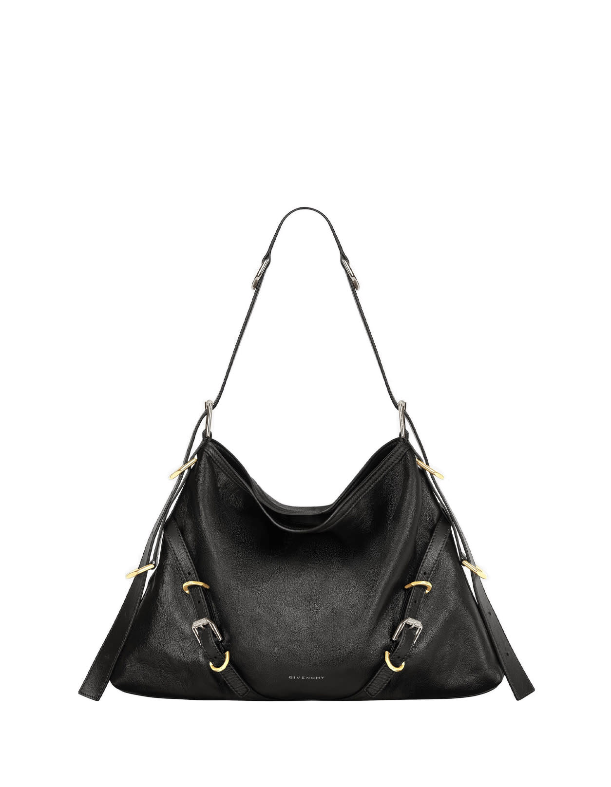 Shop Givenchy Black Medium Voyou Bag