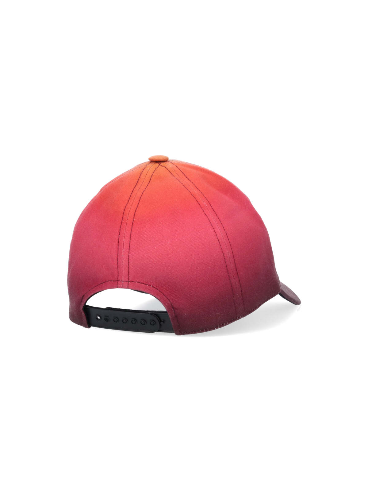 Shop Courrèges Signature Sunset Baseball Hat In Orange