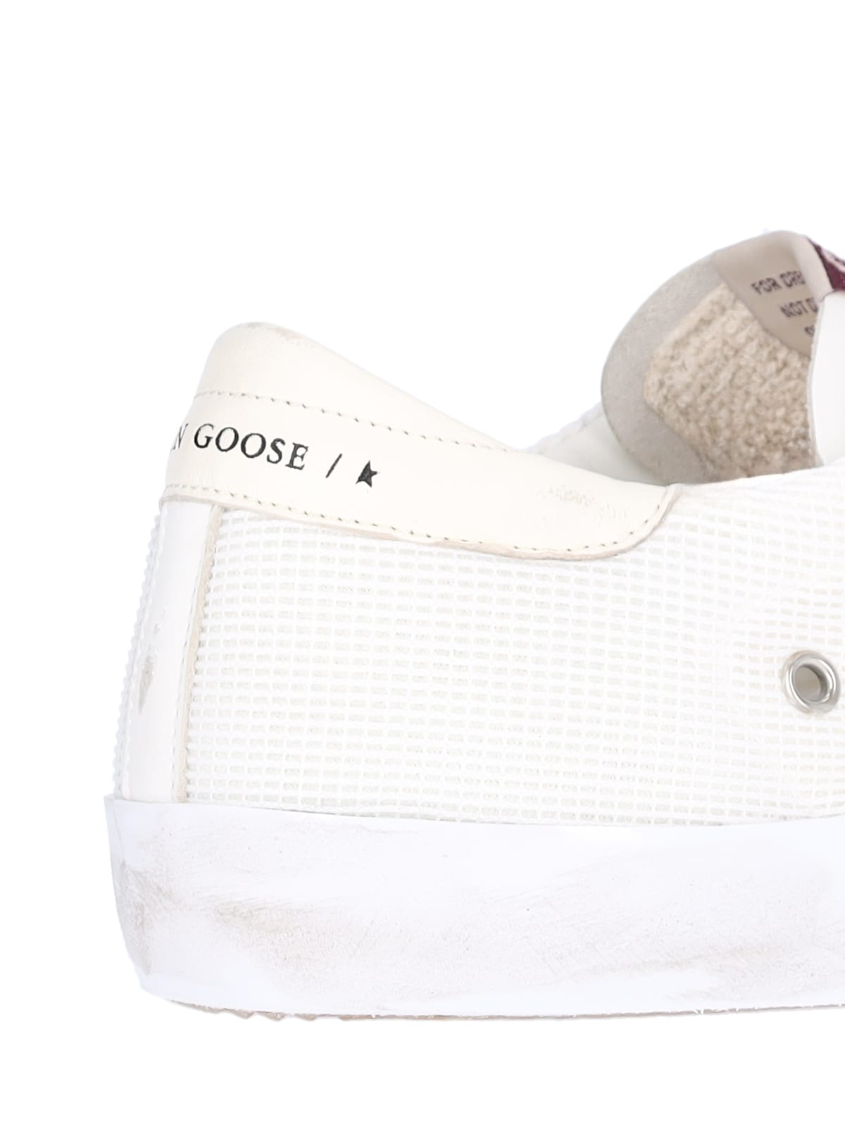 Shop Golden Goose Super-star Sneakers In White