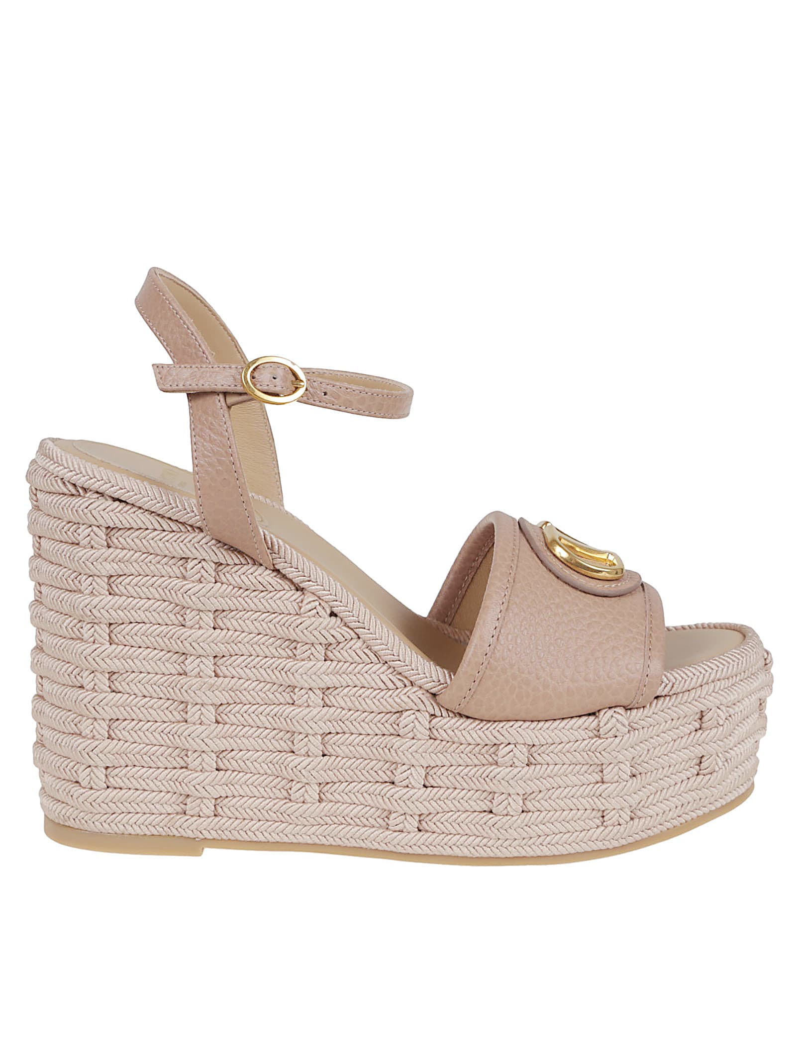 Valentino Garavani Wedge Espadrillas Vlogo Signature T. 45