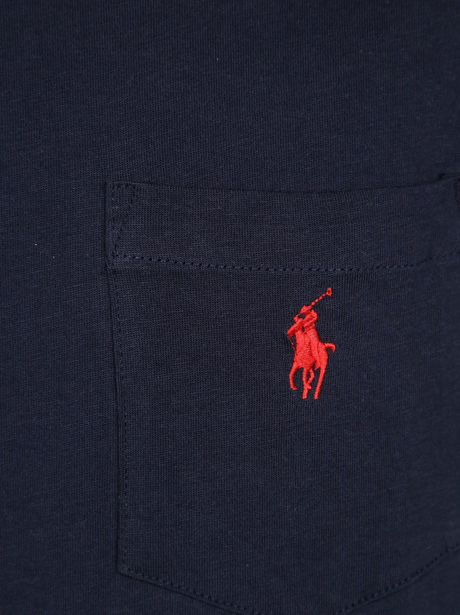 Polo Ralph Lauren Cotton T-shirt In Ink