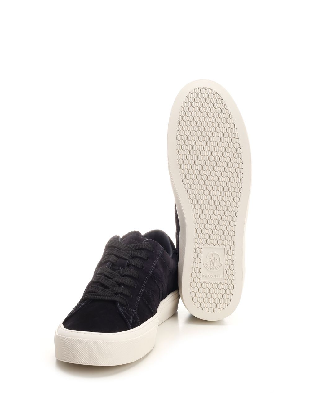 Shop Moncler Monaco2 Sneaker In Blue