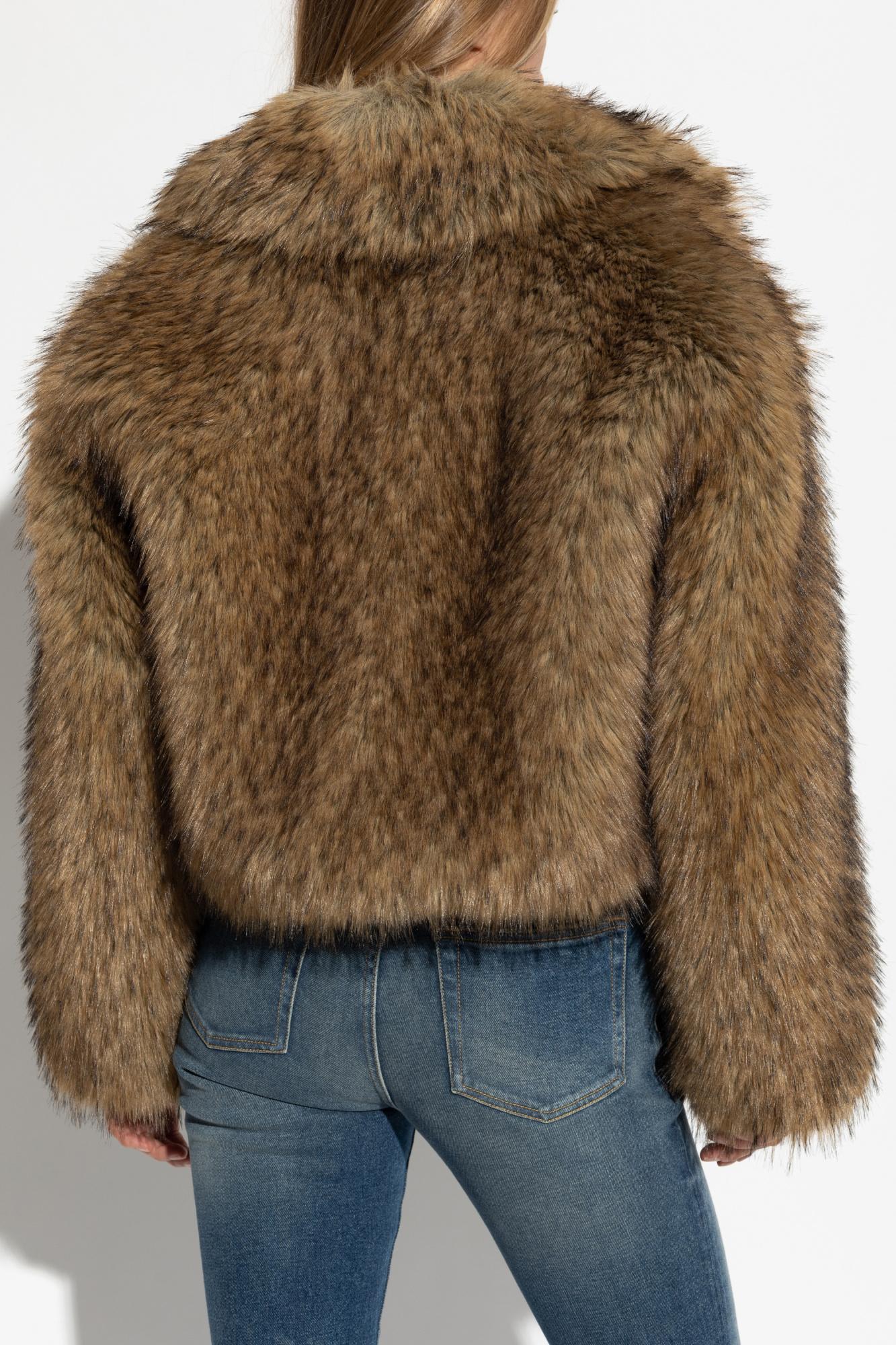 Stand Studio Samara Natural Jacket In Brown