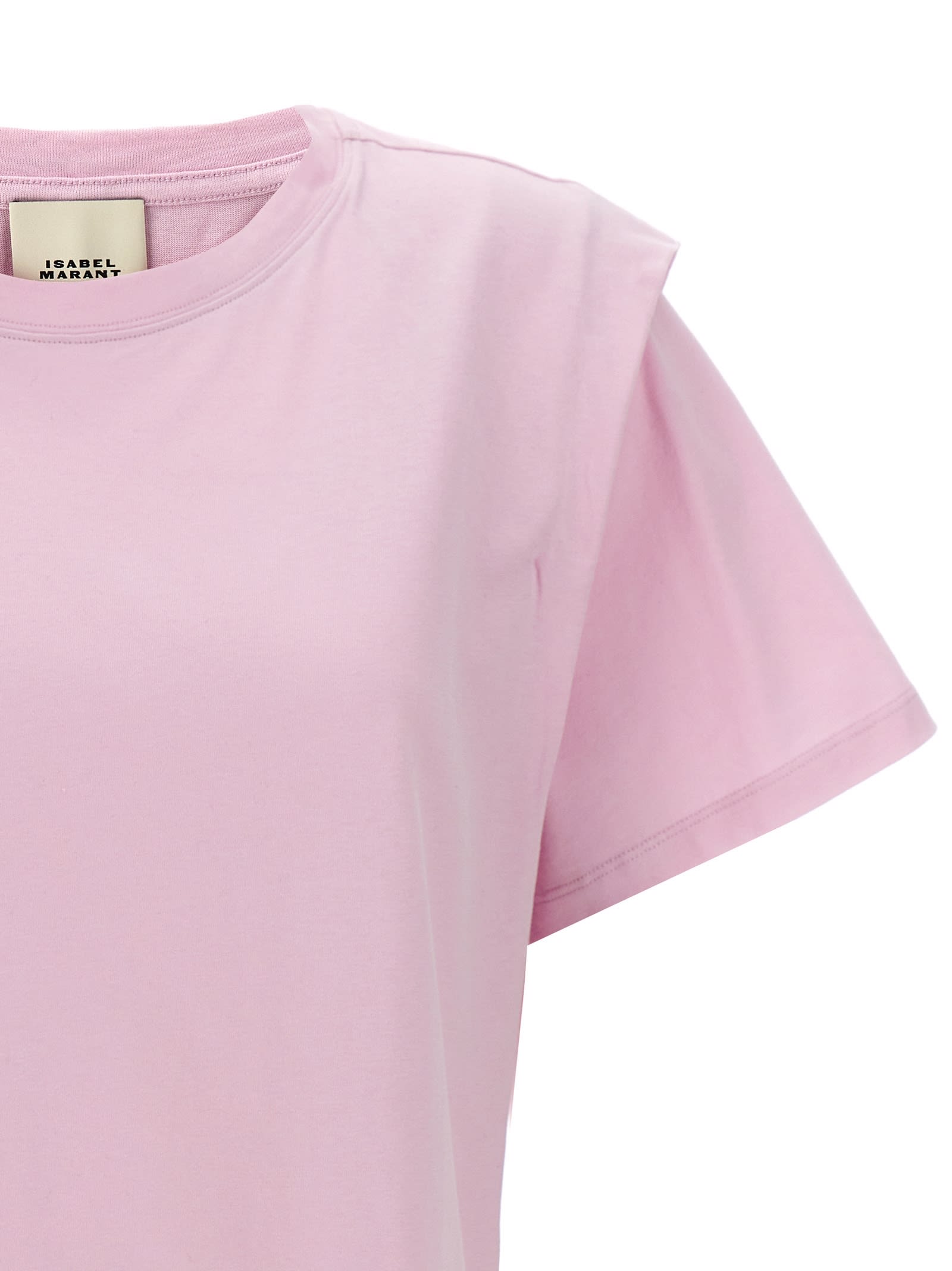 Shop Isabel Marant Zelitos T-shirt In Pink