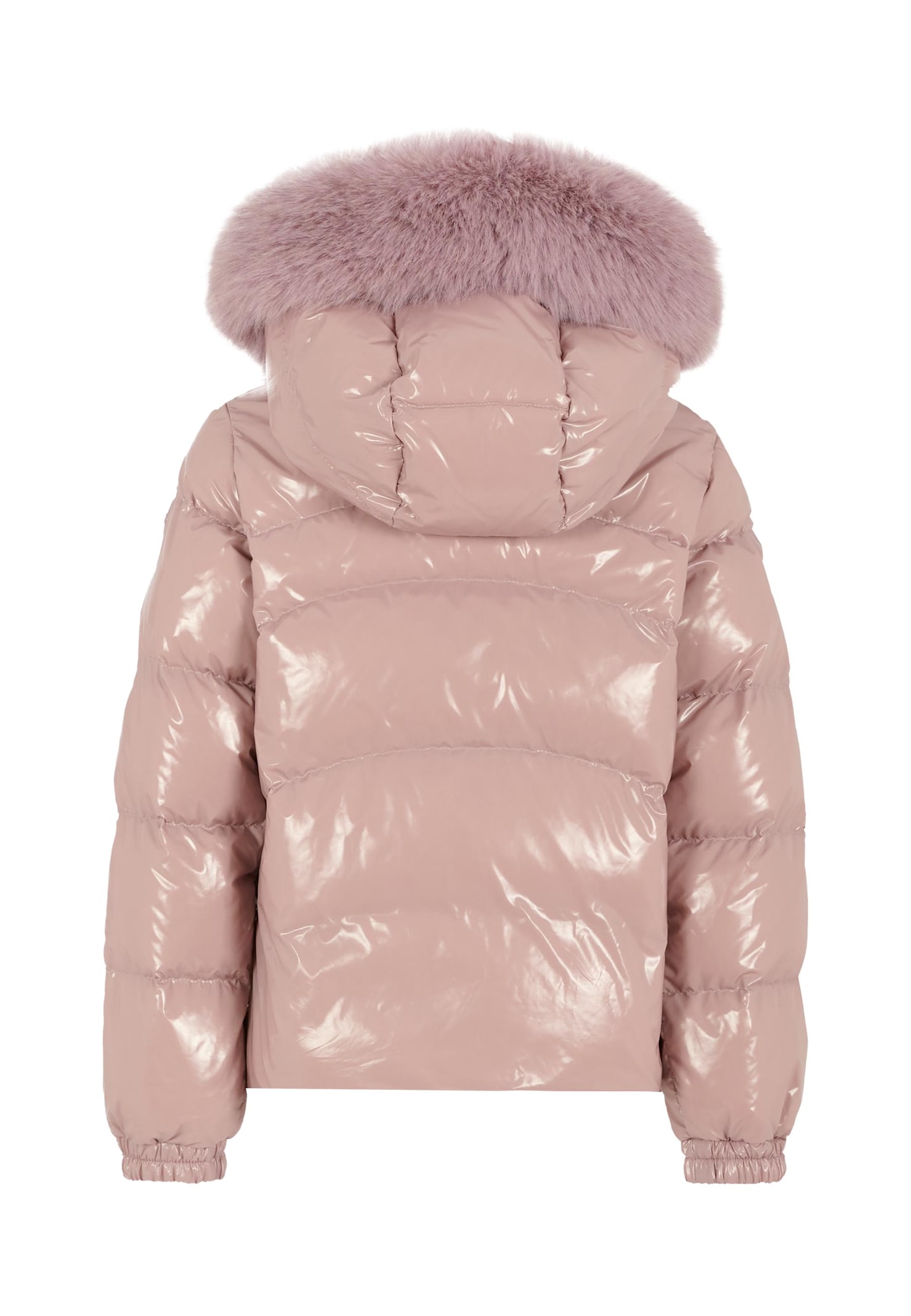 Colmar Quilted Fur-trimmed Jacket In White