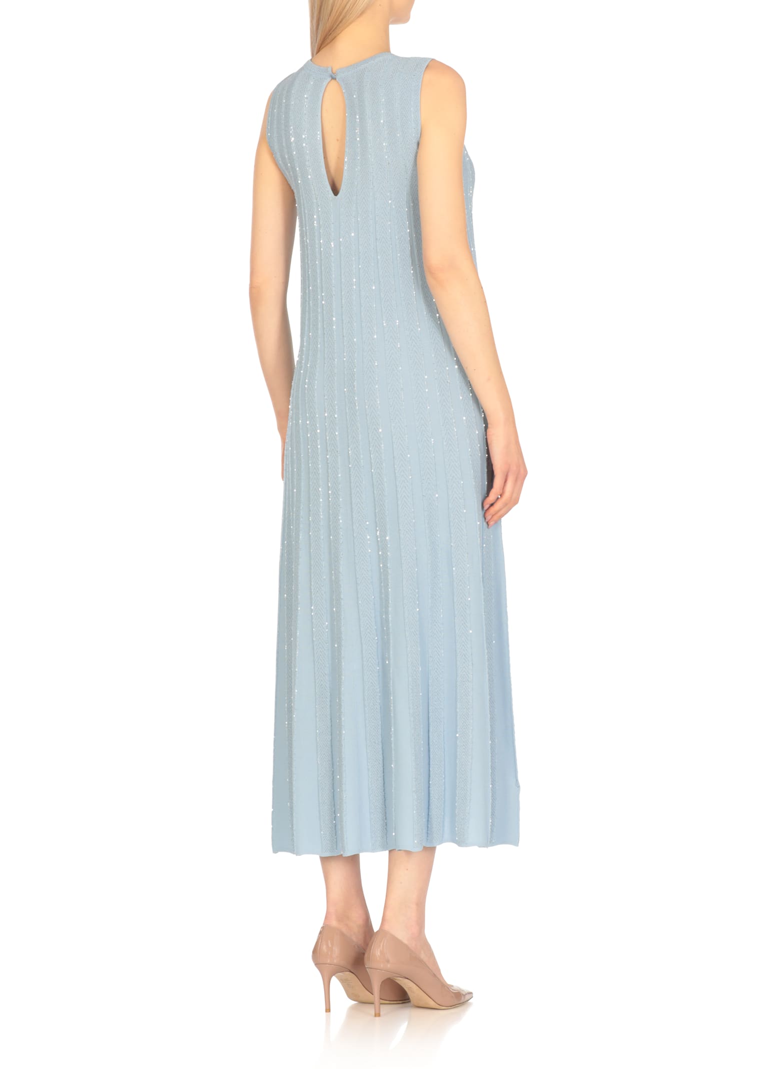 D Exterior D.exterior Sleeveless Maxi Dress