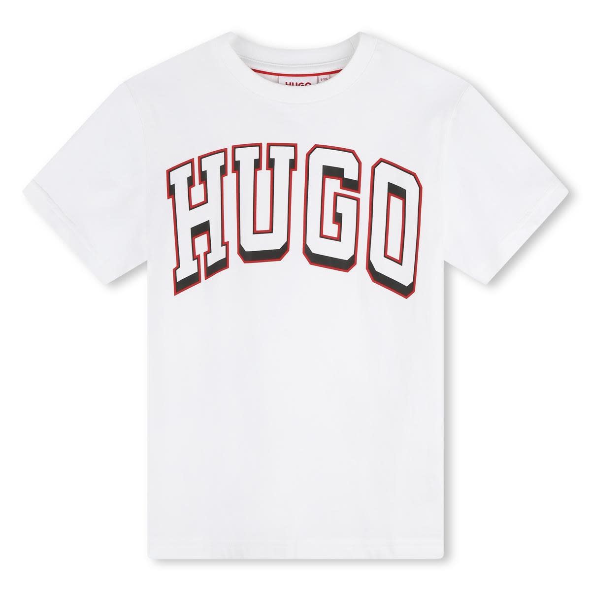 Shop Hugo Boss T-shirt With Print In White