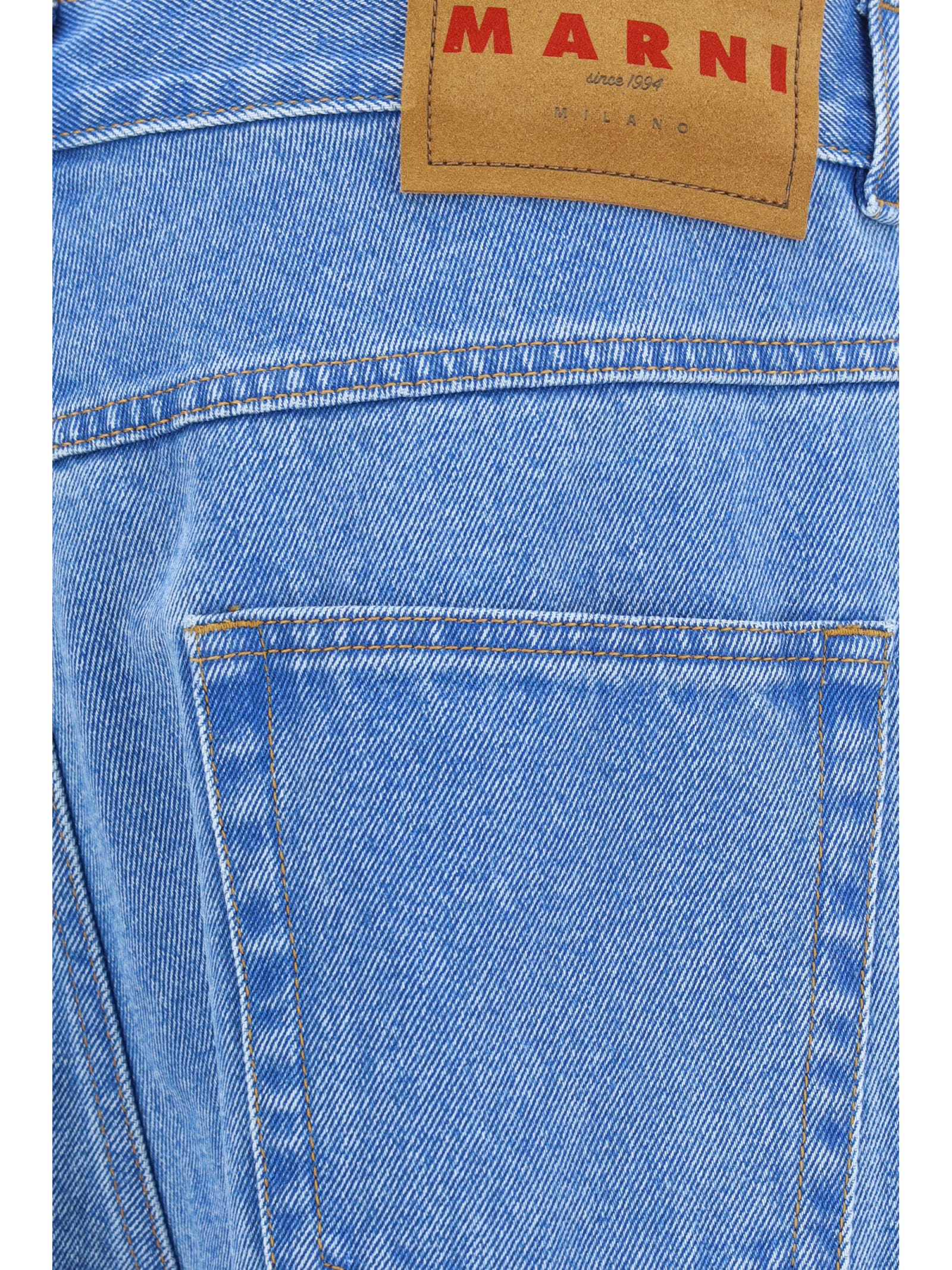 Shop Marni Jeans In Blue