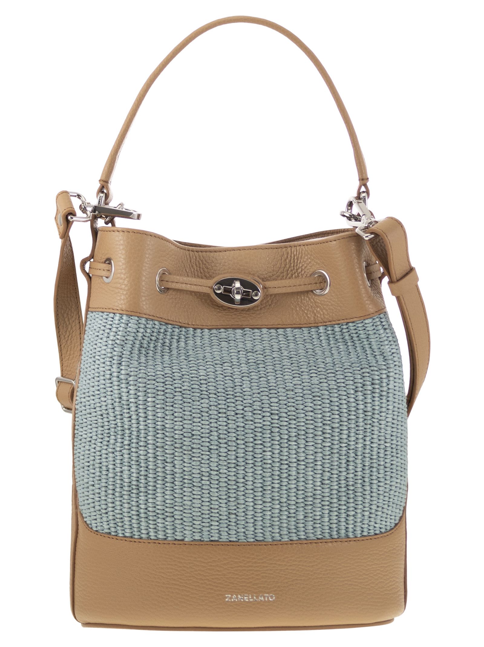Monda - Straw Fabric Bag S