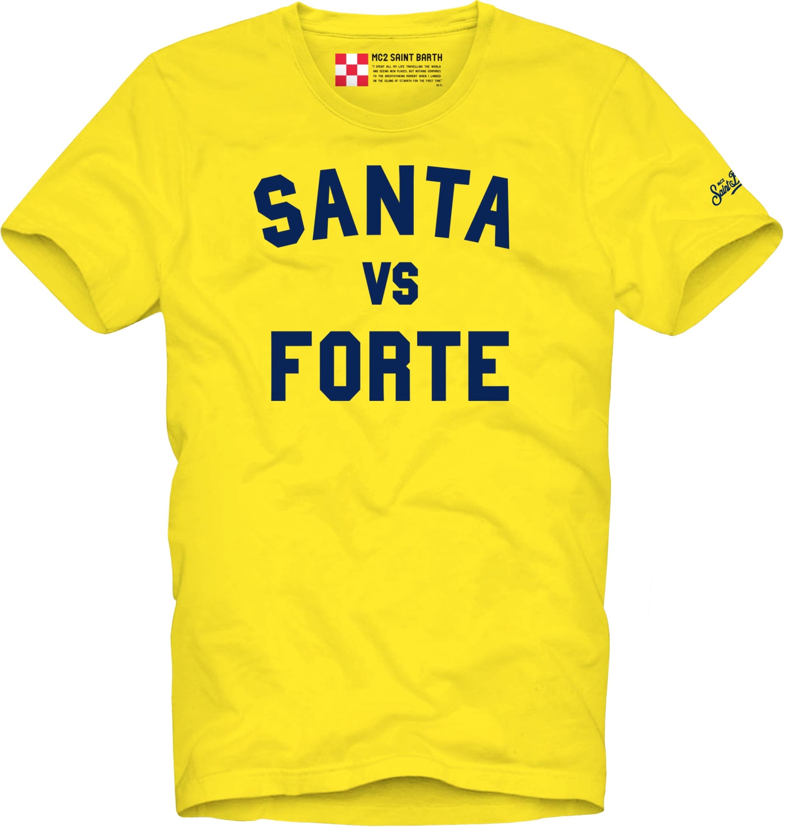 MC2 Saint Barth Santa Vs Forte Printed Man T-shirt