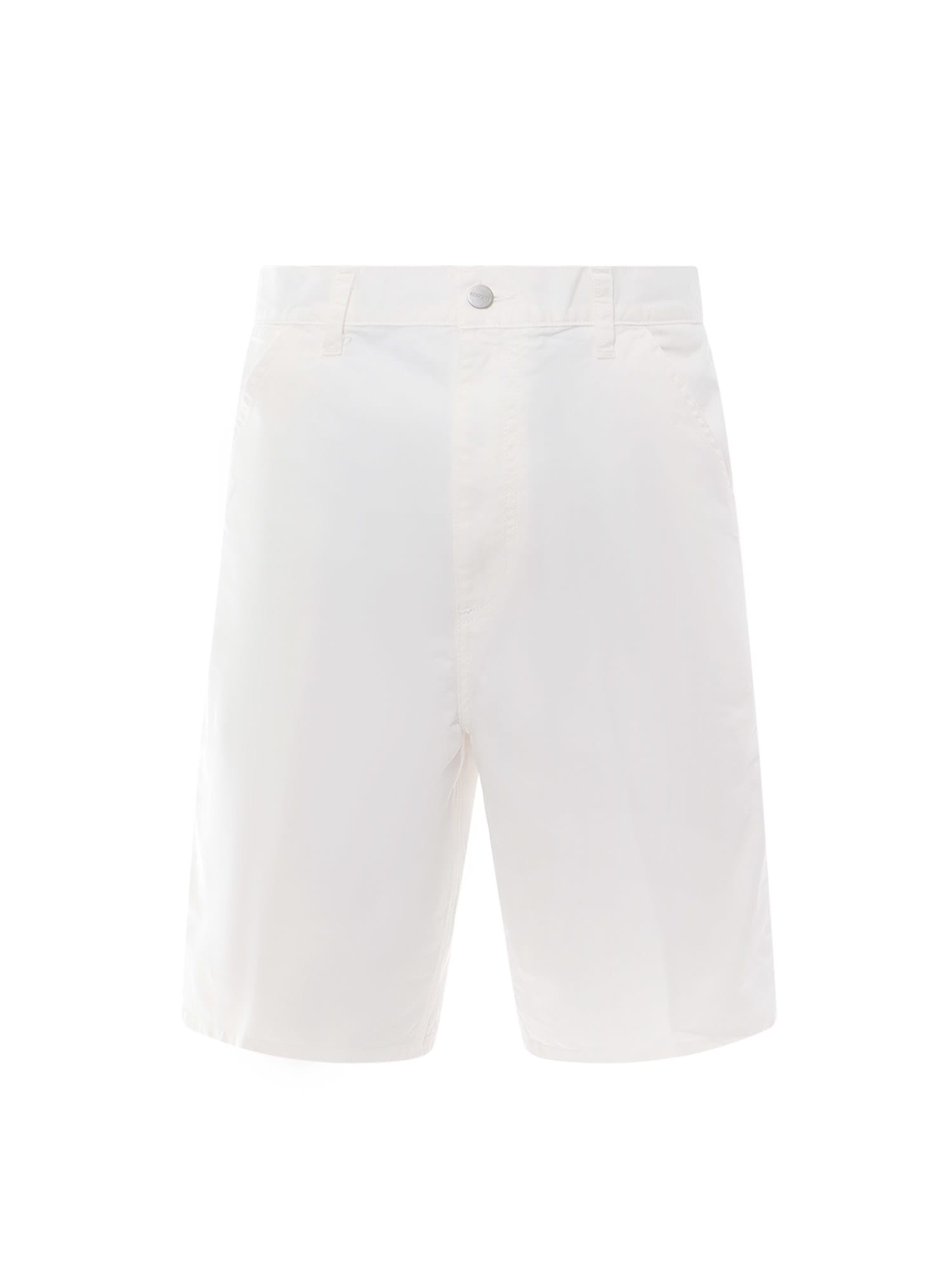 Shop Carhartt Bermuda Shorts In White