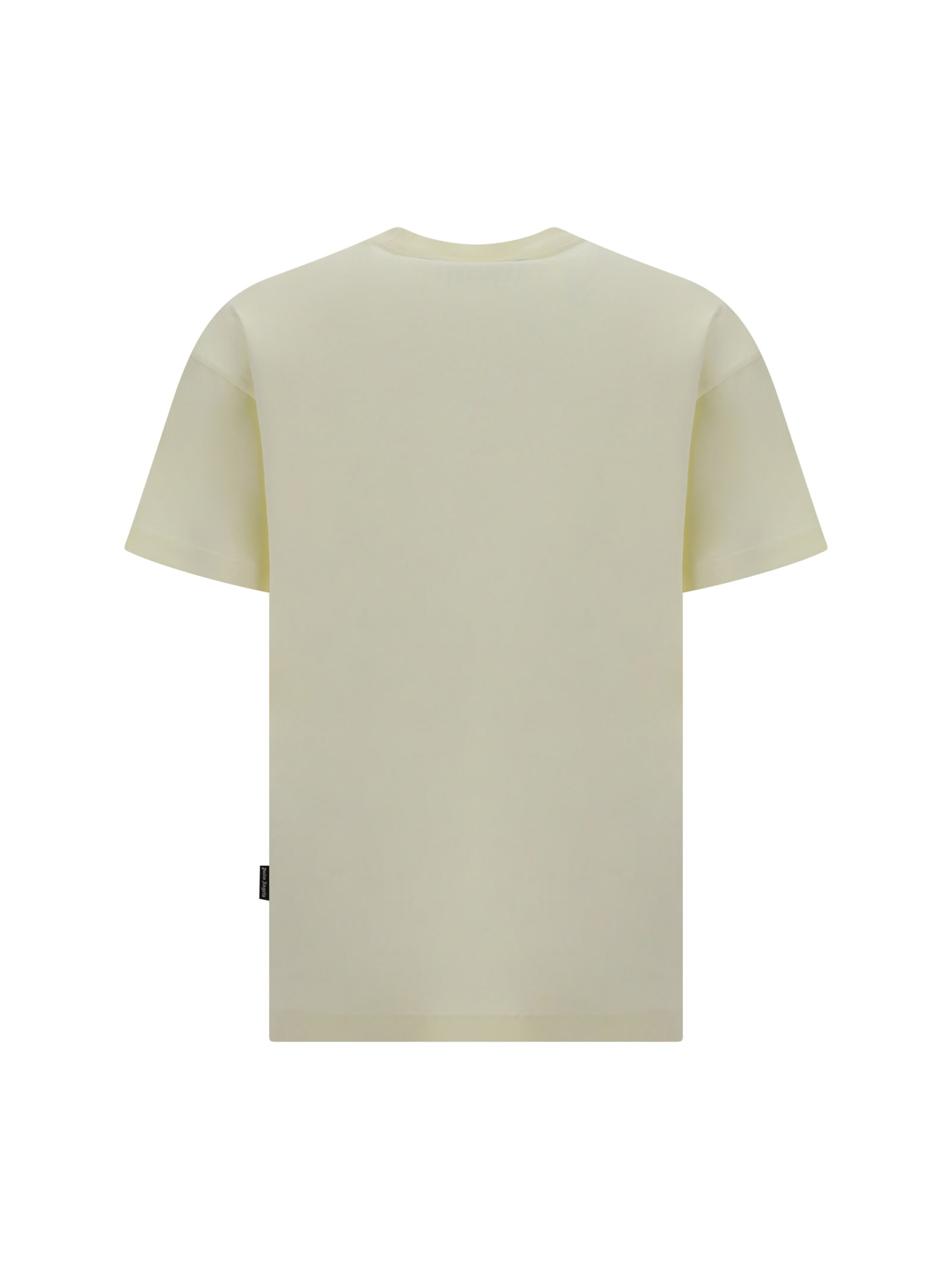 Shop Palm Angels The Palm T-shirt In Off White