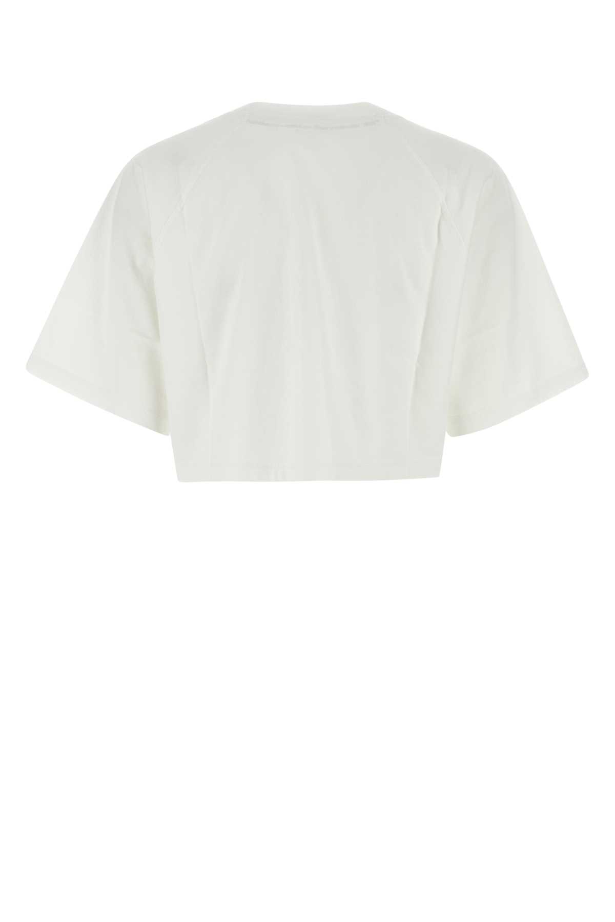 Kenzo White Cotton T-shirt In Offwhite
