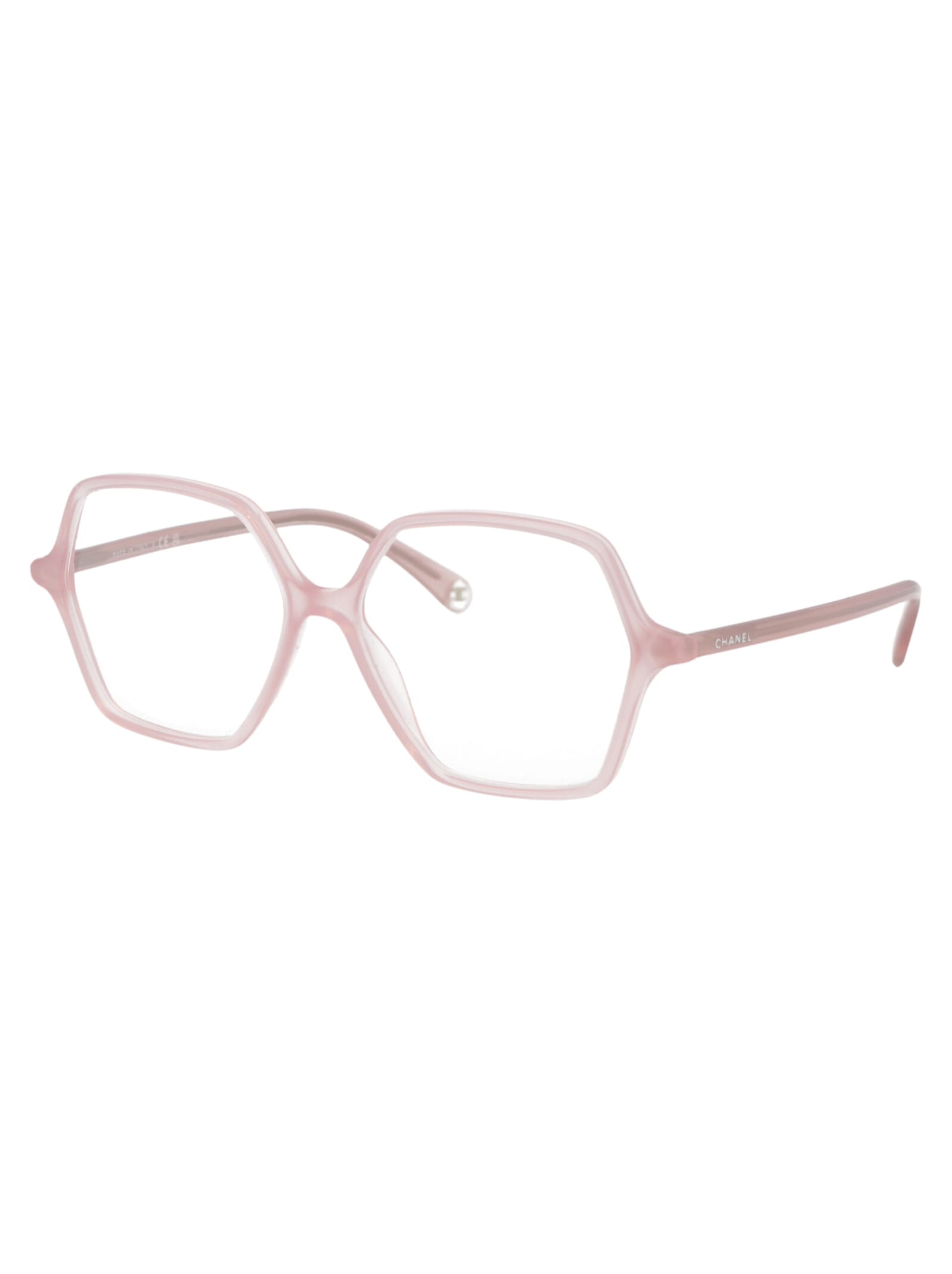 Pre-owned Chanel 0ch3447 Glasses In 1733 Pink