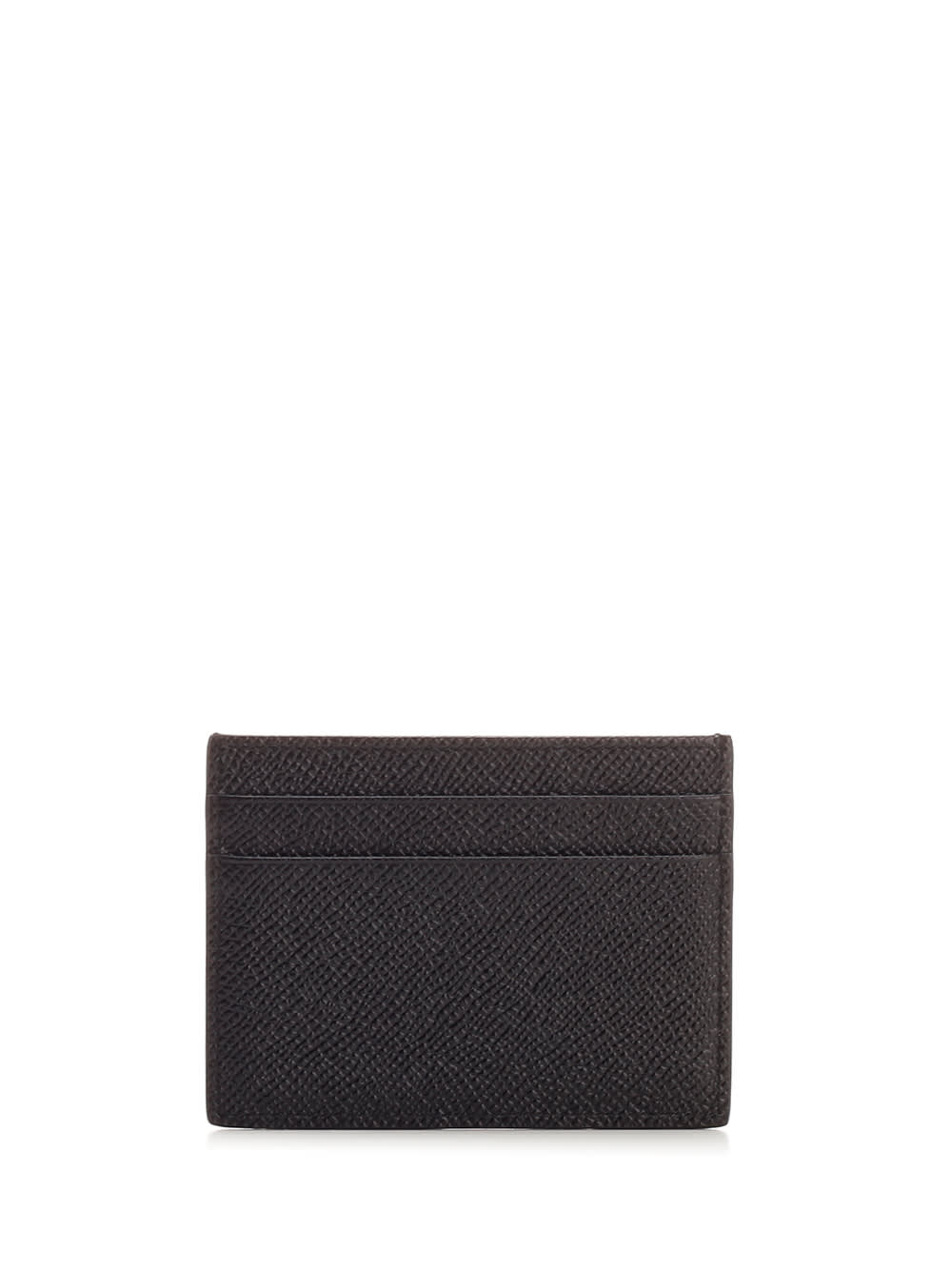 Shop Dolce & Gabbana Card Holder With Tag In Nero