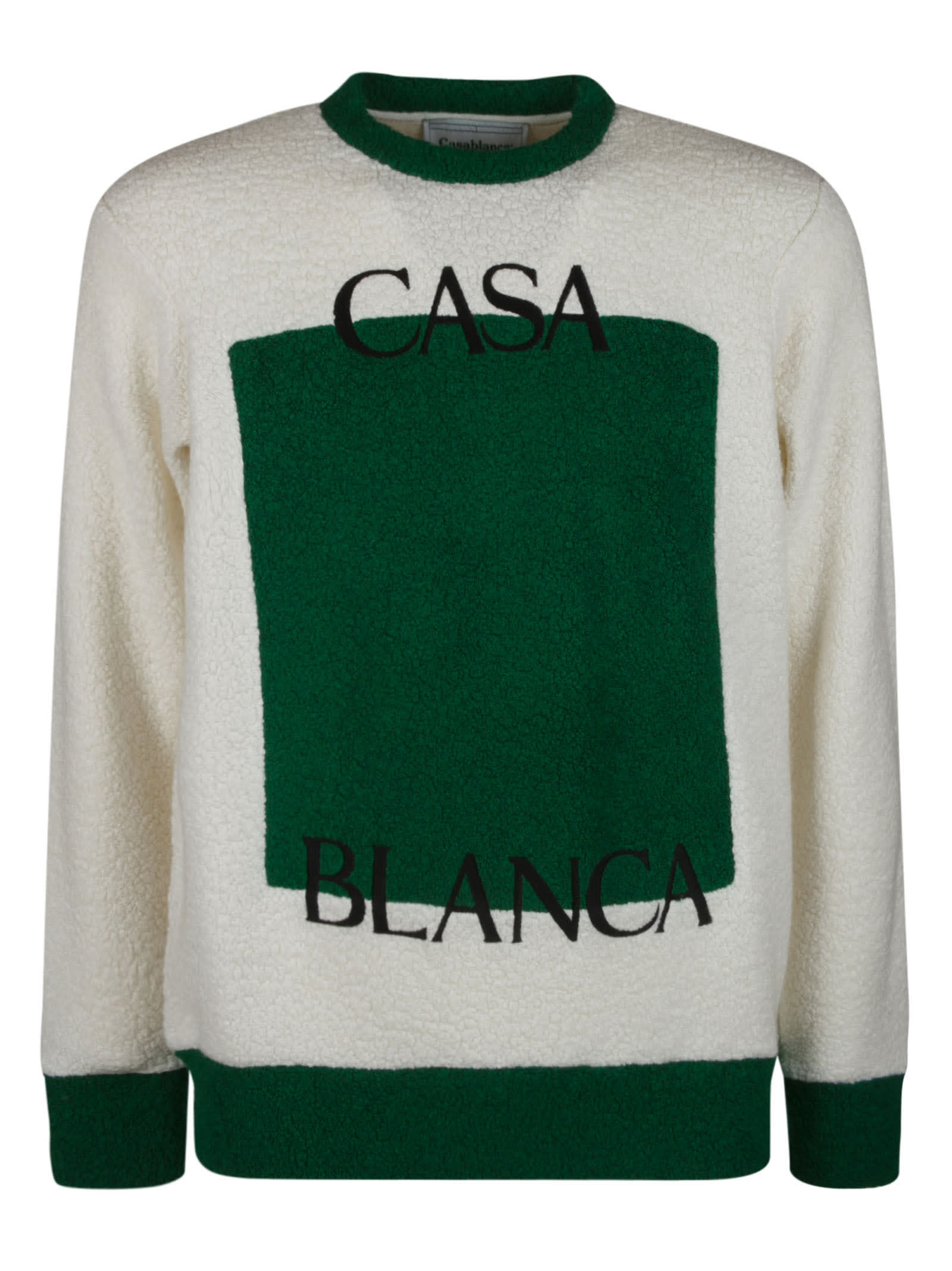 Casablanca Embroidered Colourblock Sweatshirt