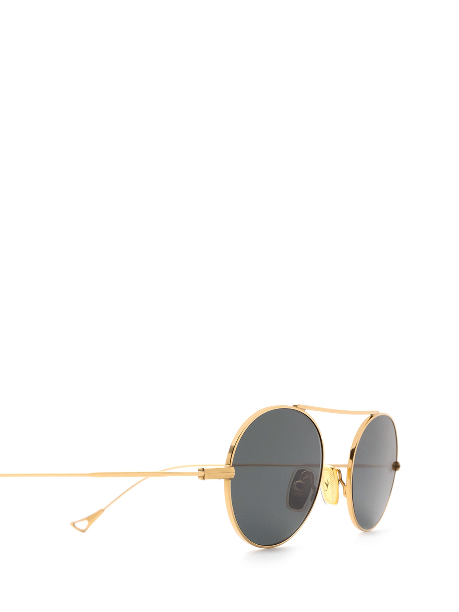 Shop Eyepetizer S.eularia Gold Sunglasses