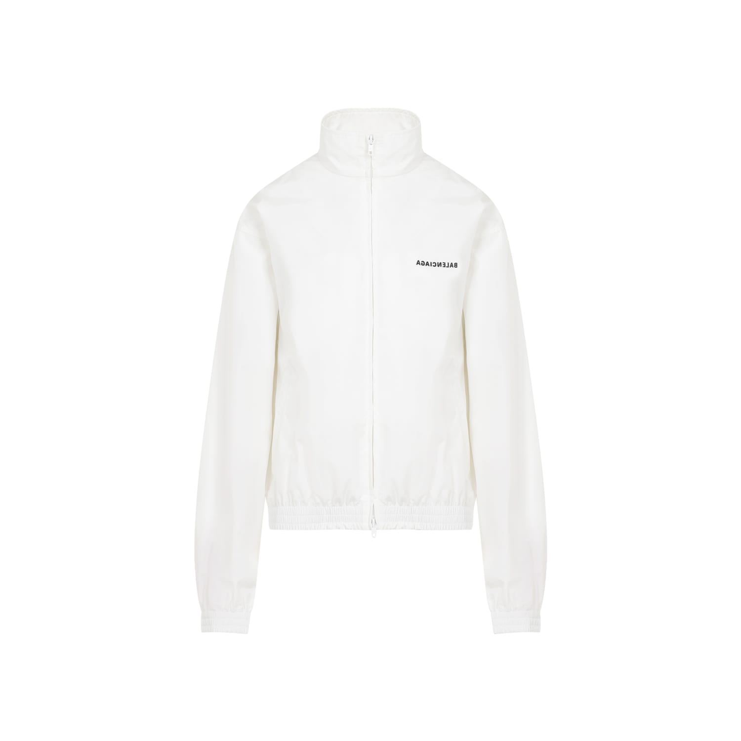 Shop Balenciaga Tracksuit Jacket In White