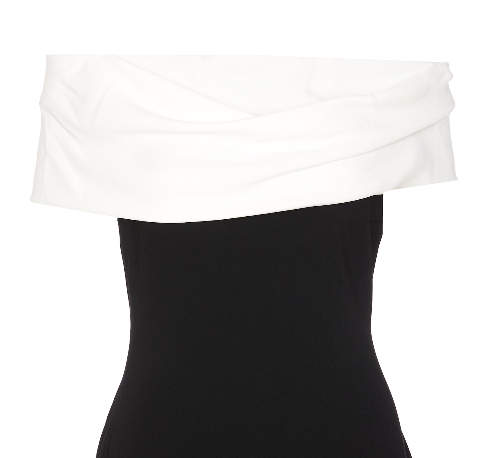 Solace London Filippa Off-shoulder Gown In Black