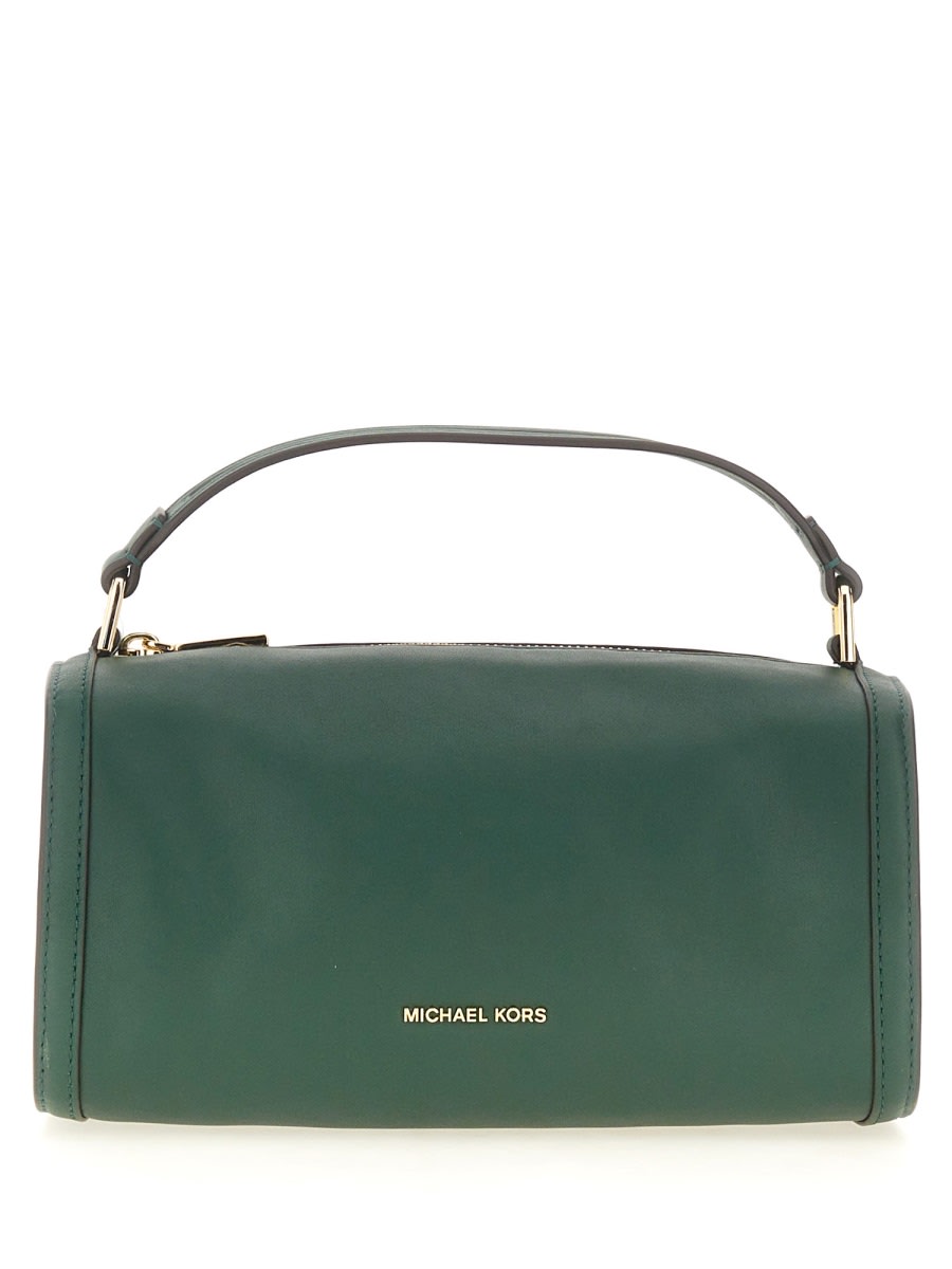 Shop Michael Kors Orchard Bag In Green