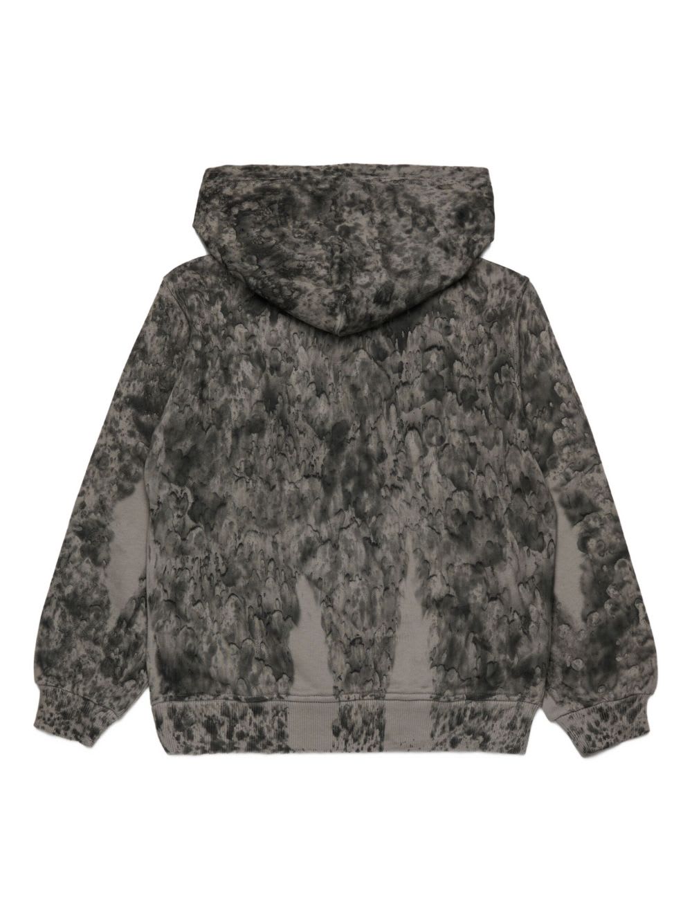 Diesel Kids S-boxt Hoodie In Gray