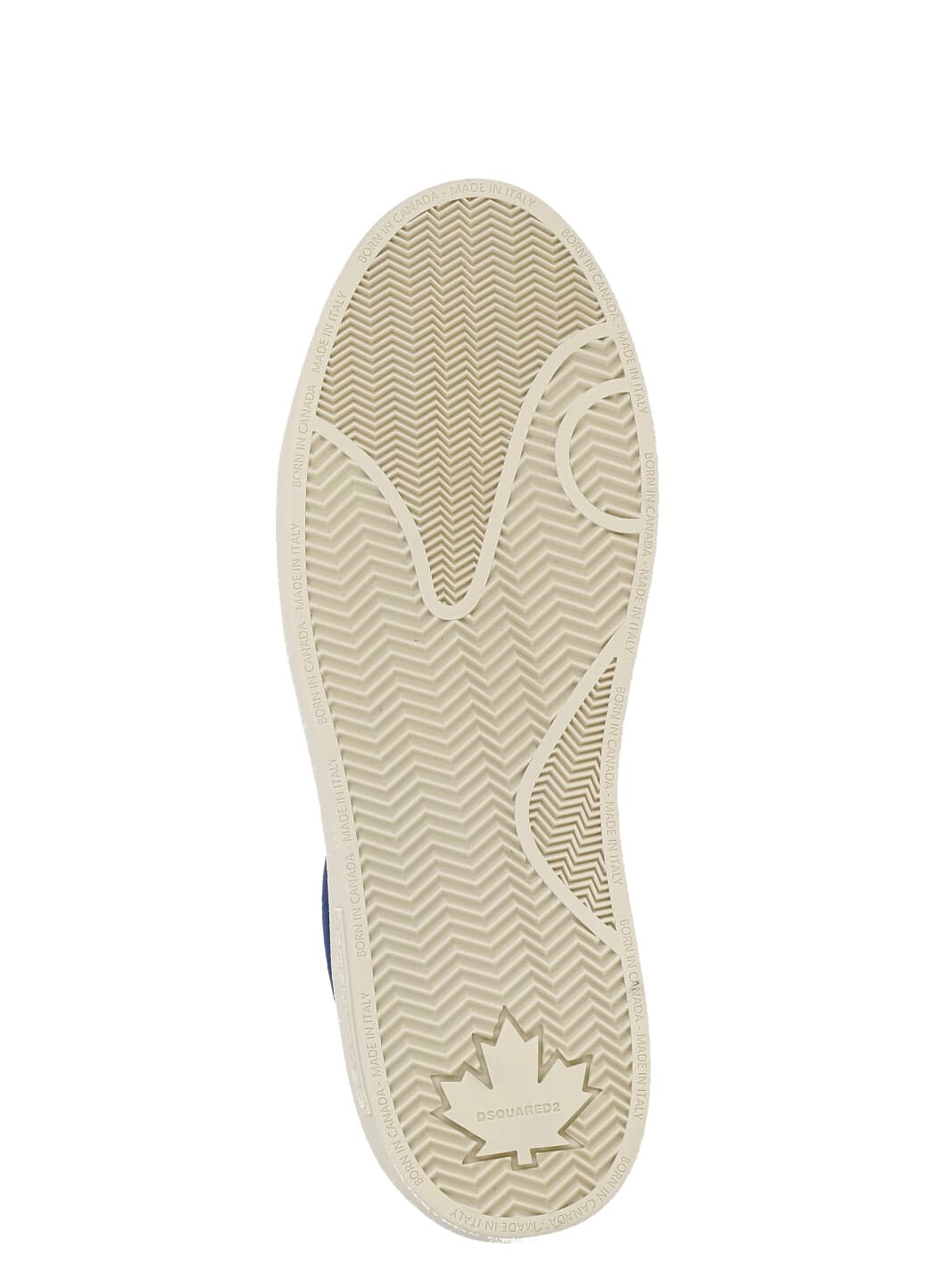 Dsquared2 Suede Leather Low-top Sneakers In Blue