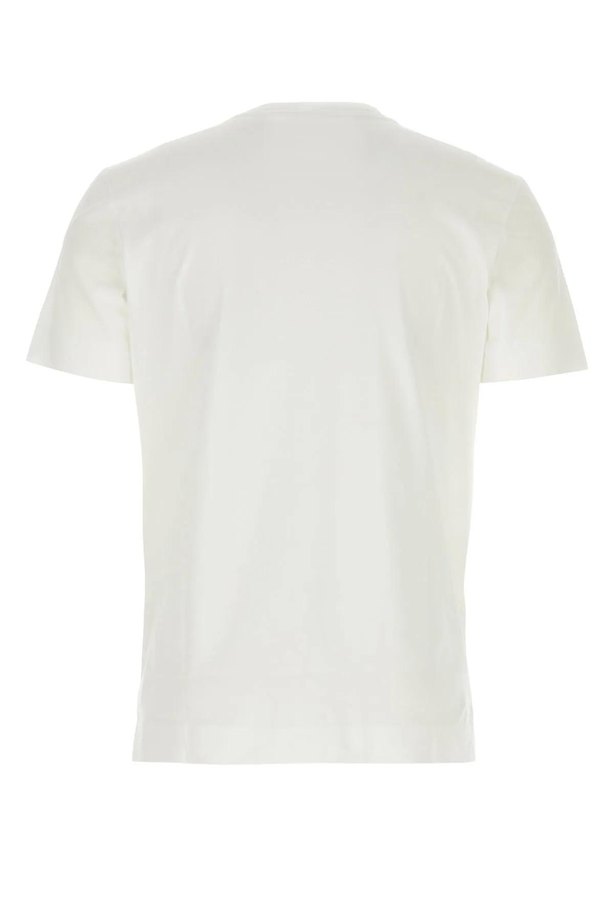 Shop Givenchy White Cotton T-shirt