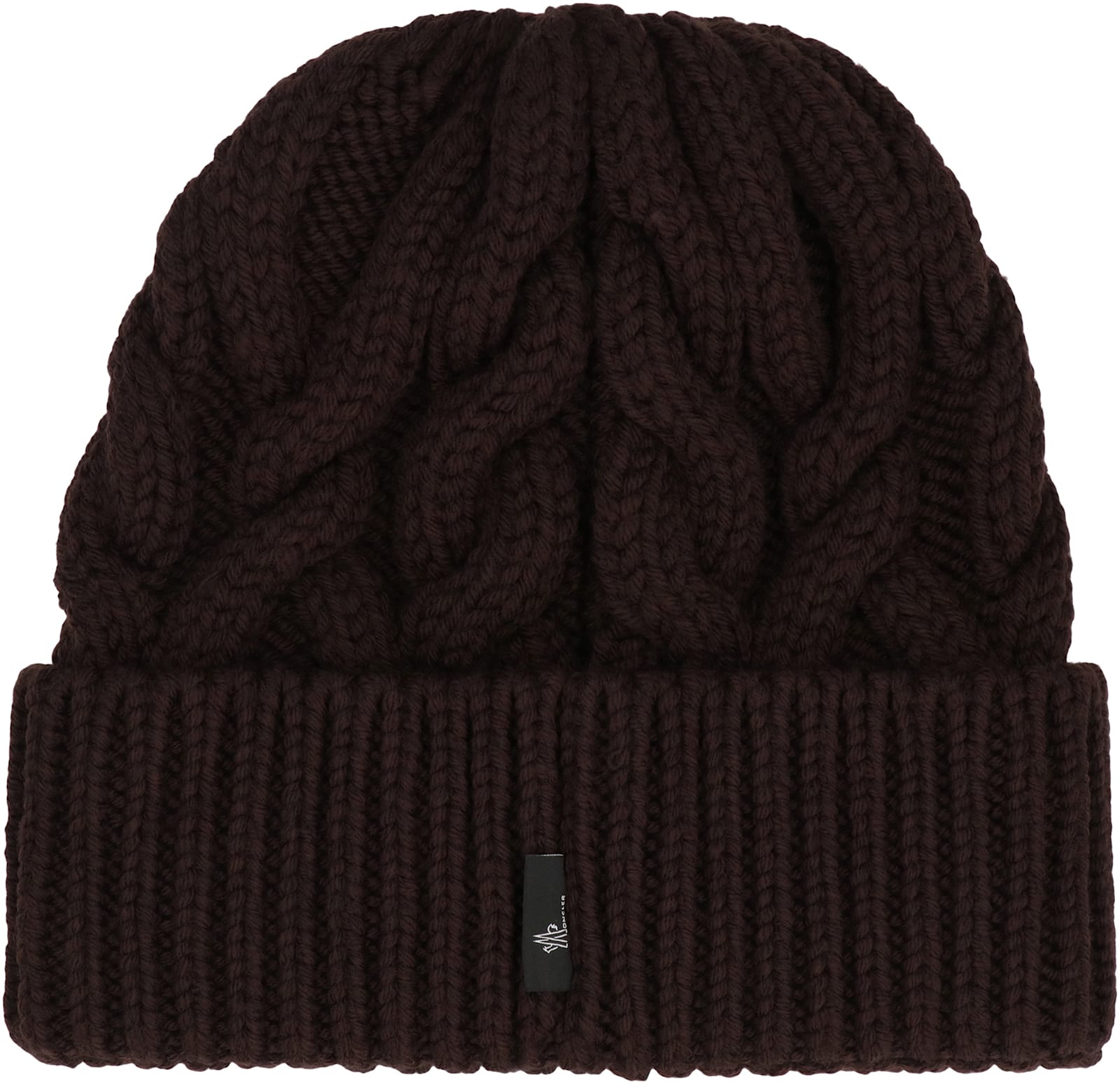 Moncler Wool Hat In Black