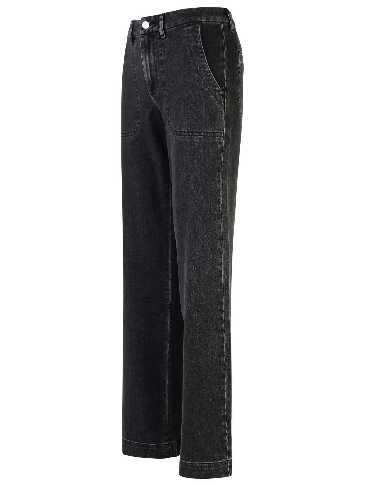 Shop Apc Seaside Black Cotton Jeans