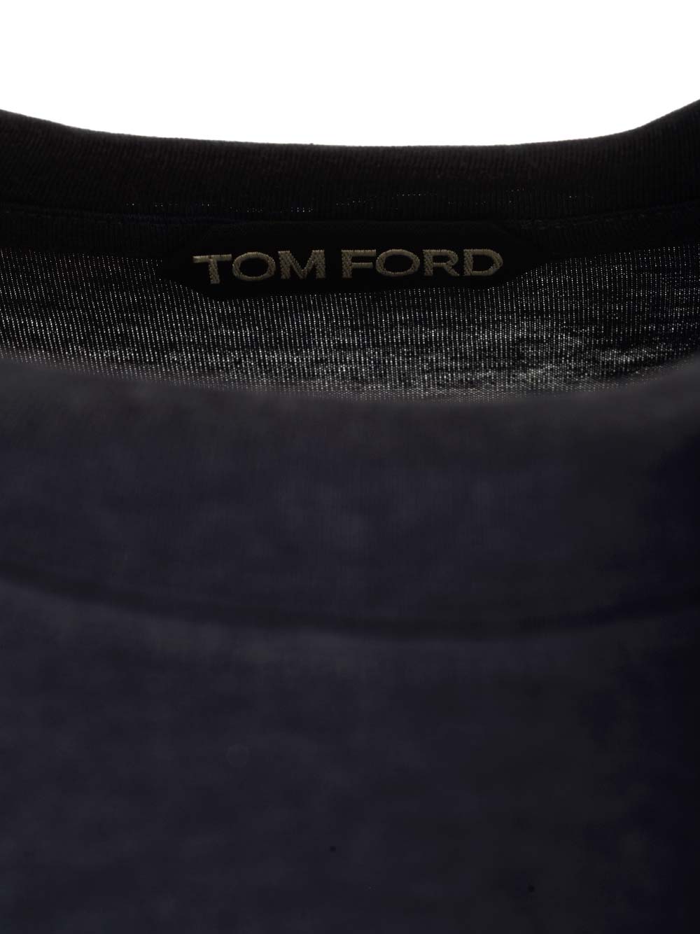 Shop Tom Ford Strech T-shirt In Blue
