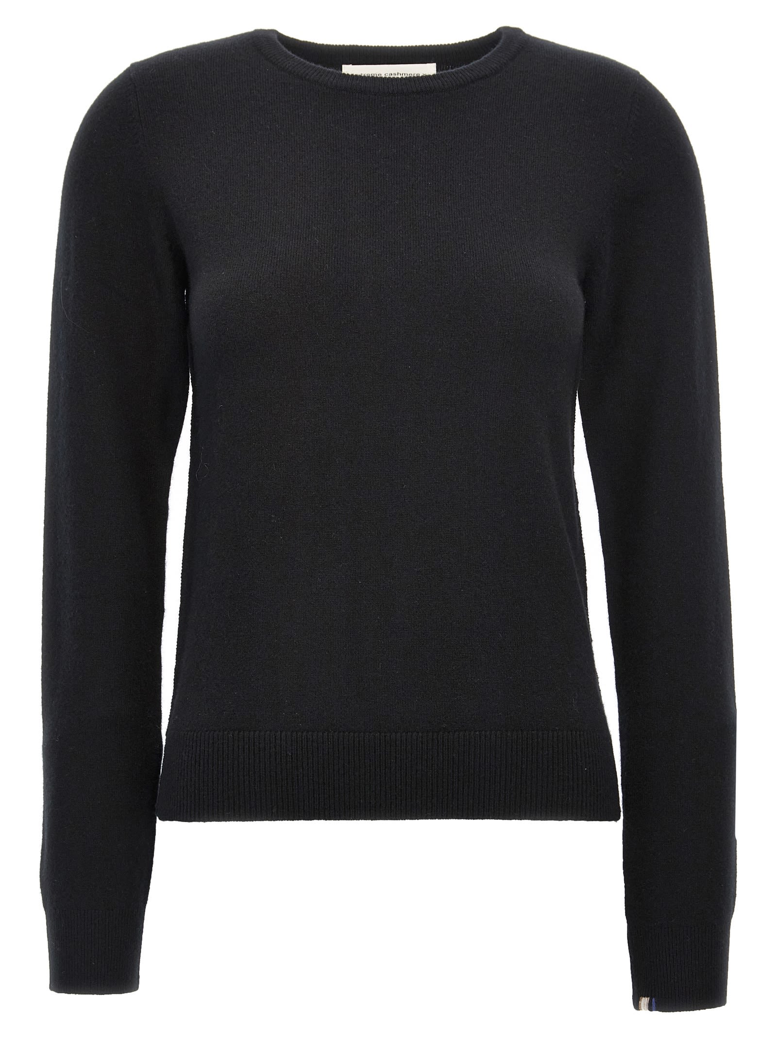 Shop Extreme Cashmere N°41 Body Sweater In Black