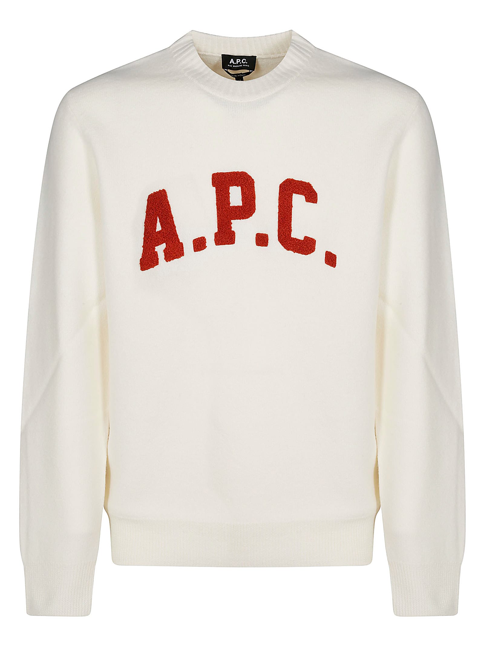 Shop Apc Pull Joshua In Aad Ecru