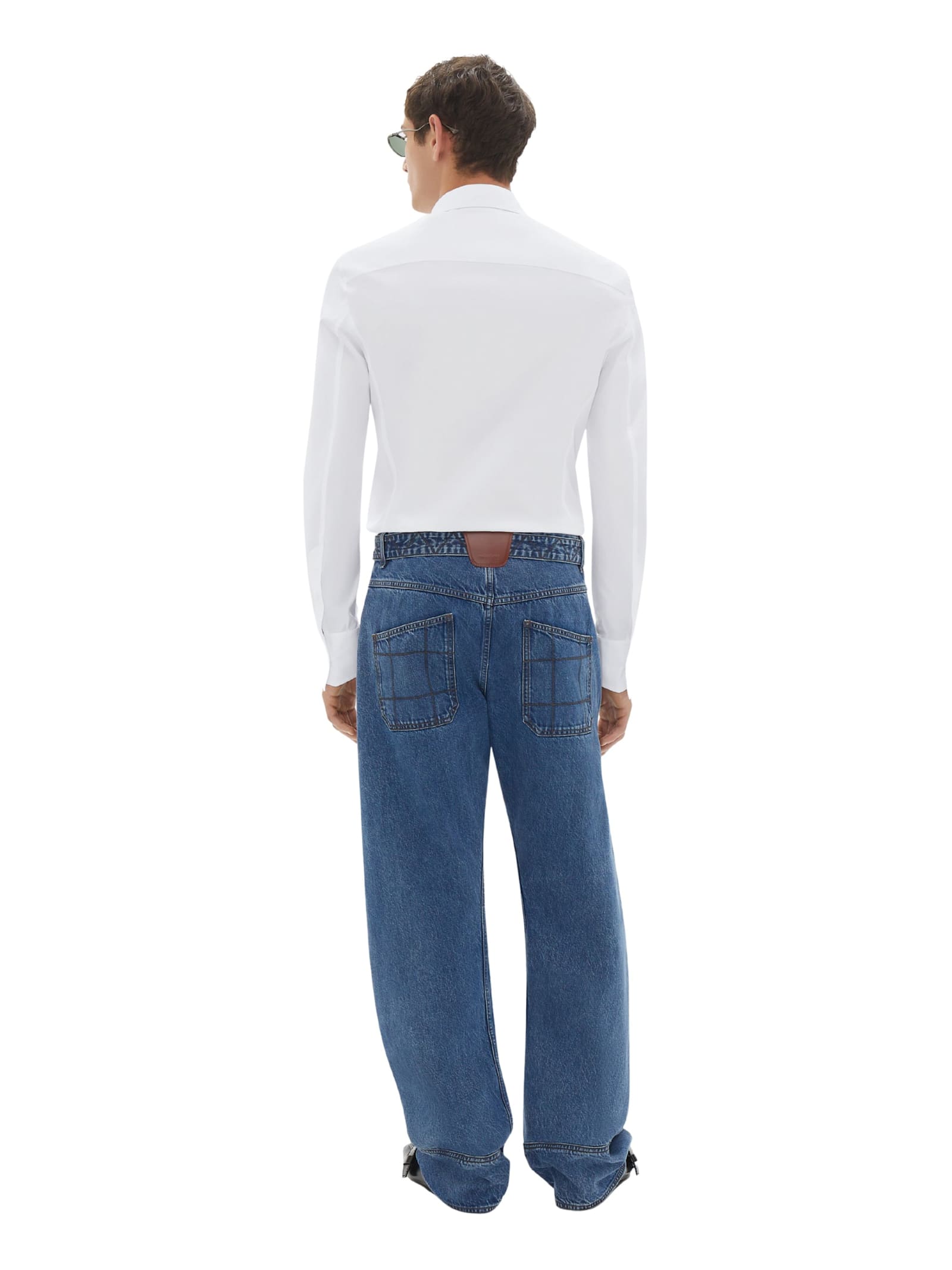 Ferrari Popeline Shirt In White