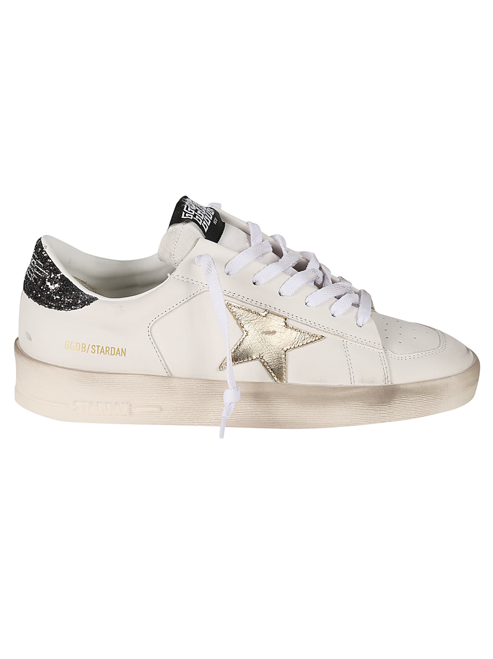 Shop Golden Goose Stardan Sneakers In White