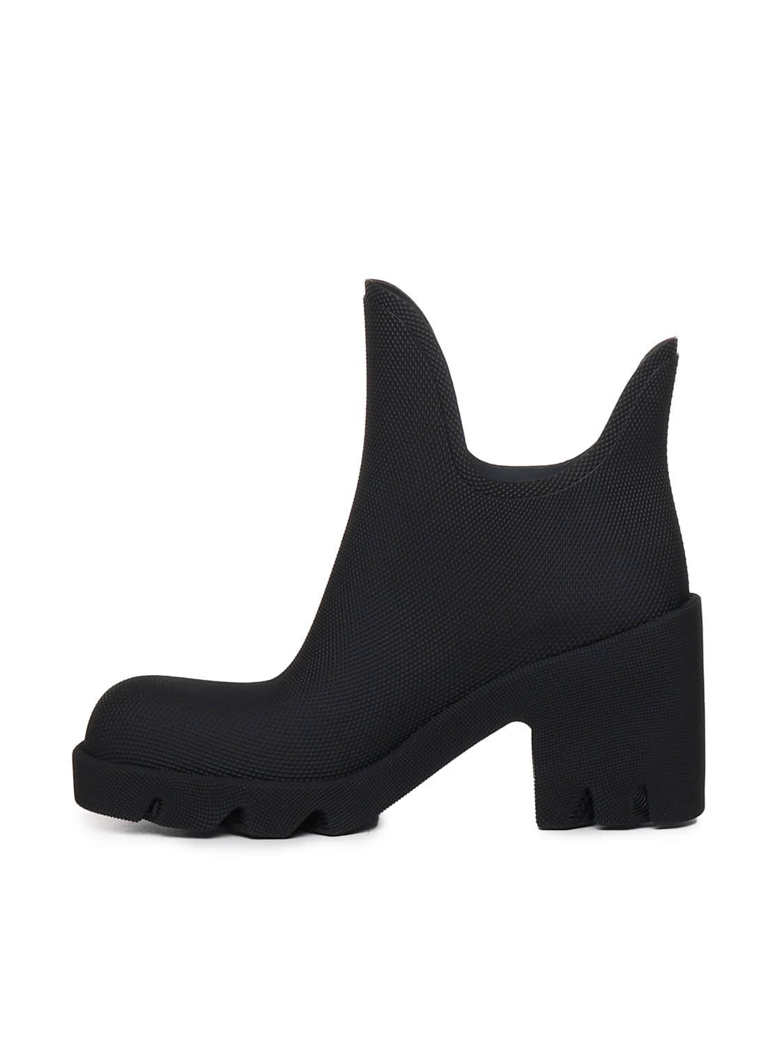 Shop Burberry Waterproof Rain Boots In Black