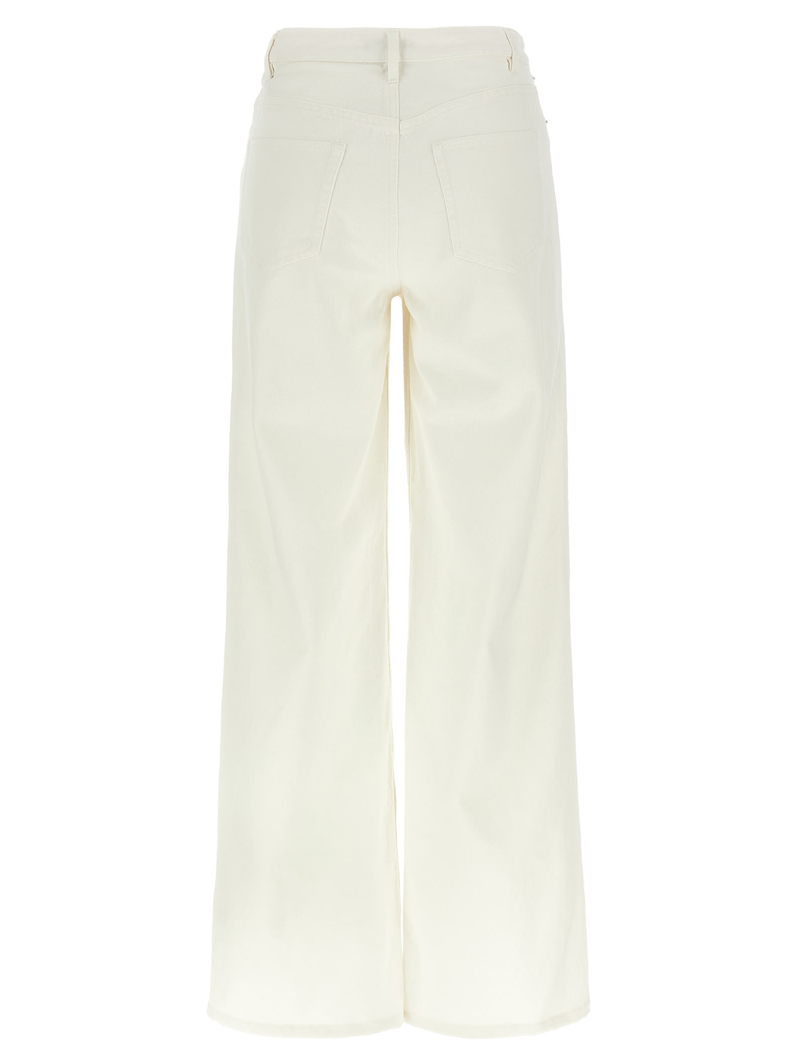 Apc Elisabeth Jeans In White