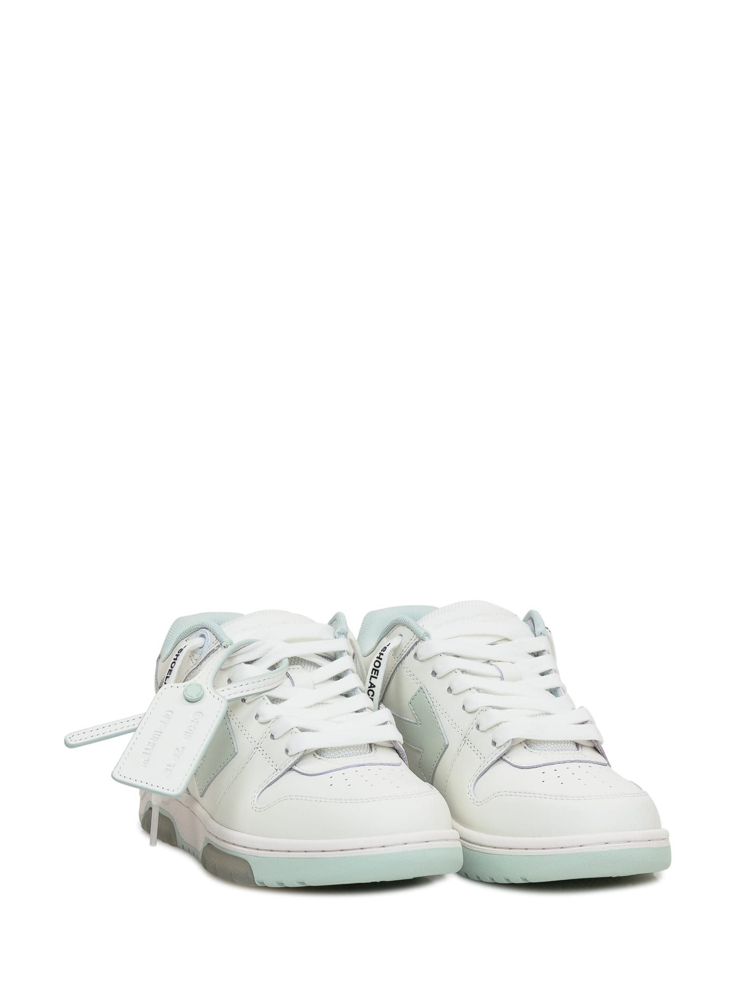 Shop Off-white Out Of Office Sneaker In White-mint