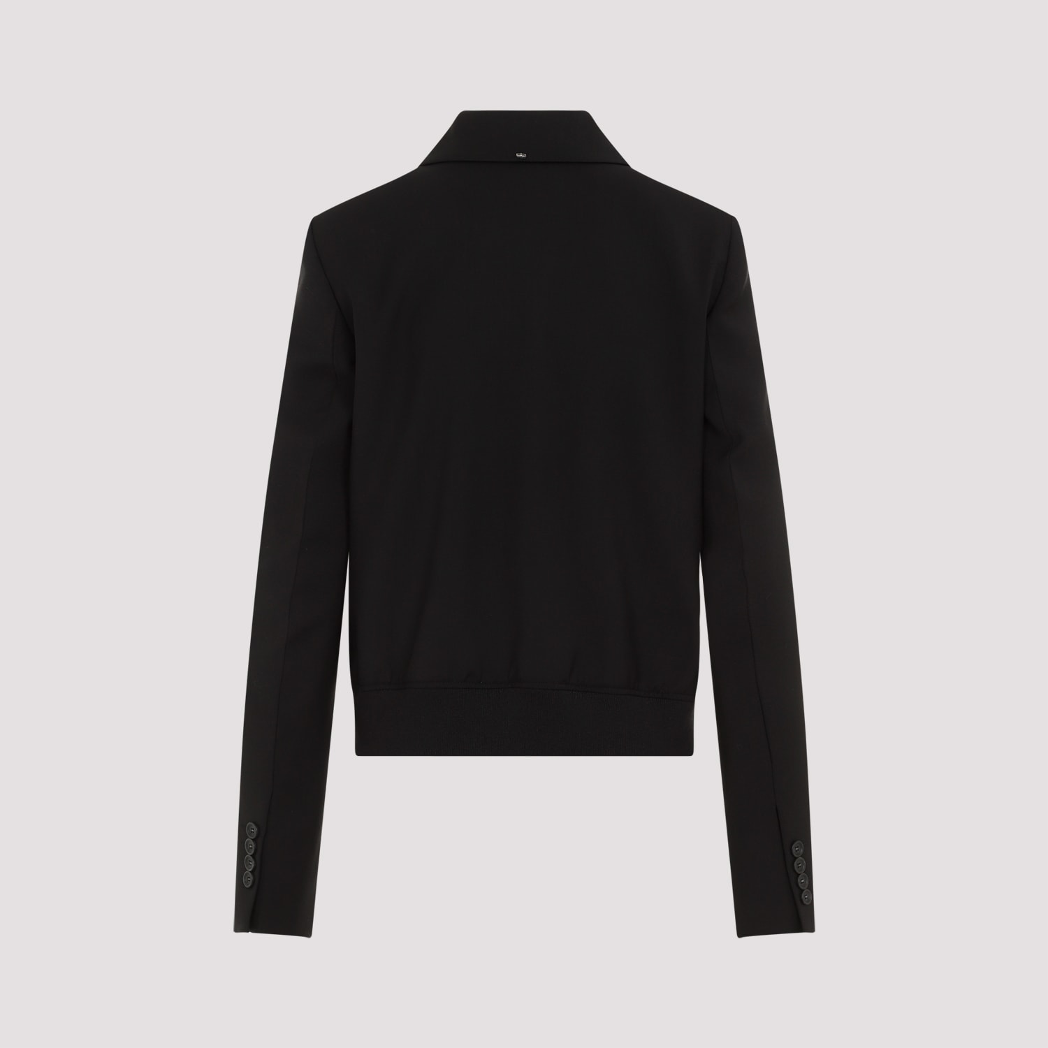 Shop Sportmax Plava Bomber Jacket In Nero