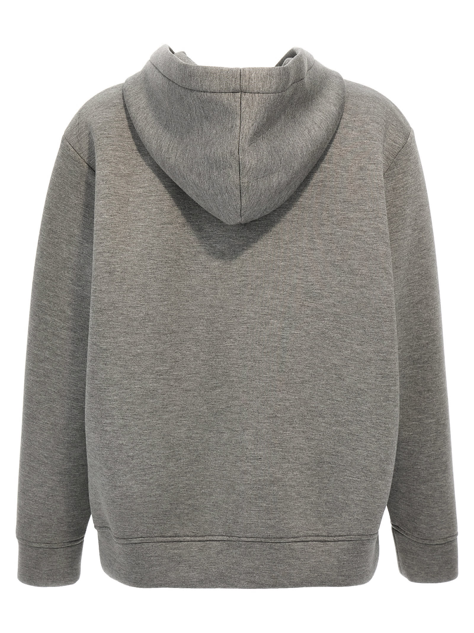Weekend Max Mara Hoodie Dovere In Gray
