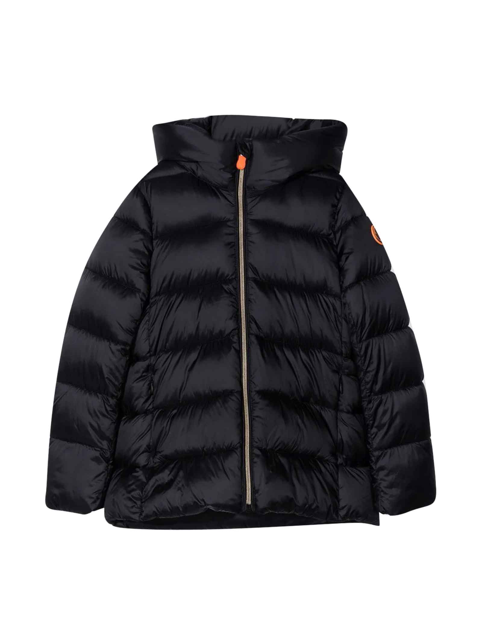 Save the Duck Kids Black Girl Down Jacket