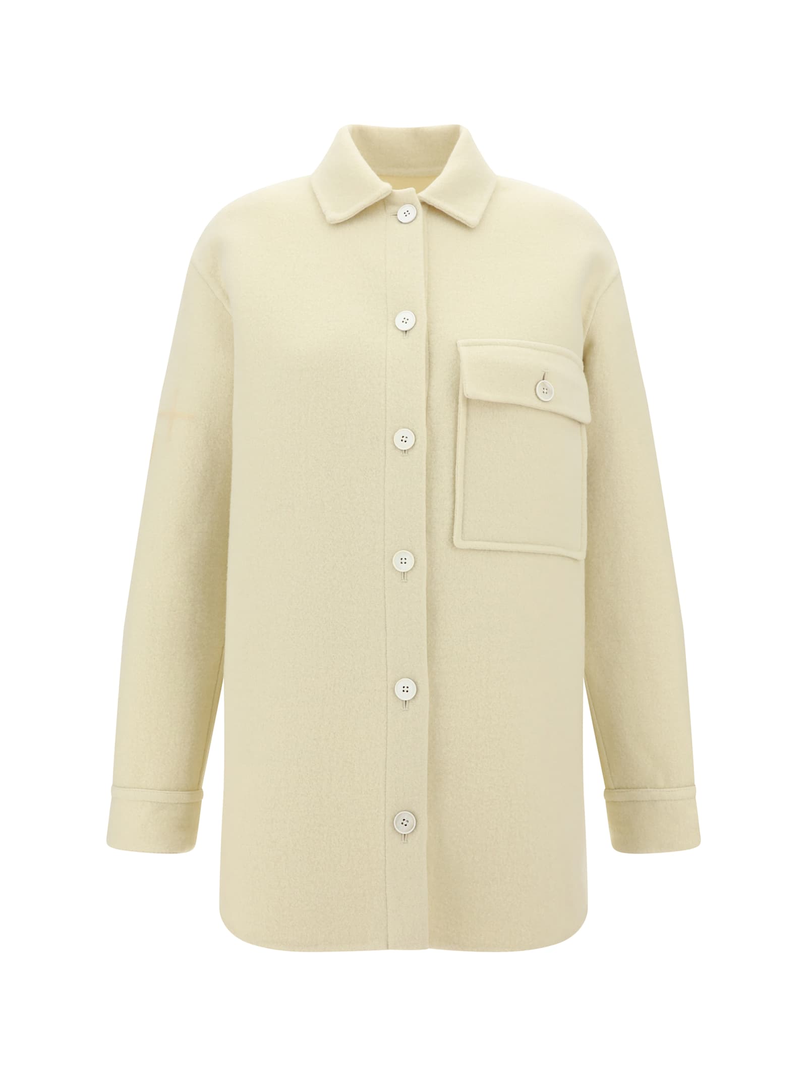 Shop Jil Sander Jacket In Pearl